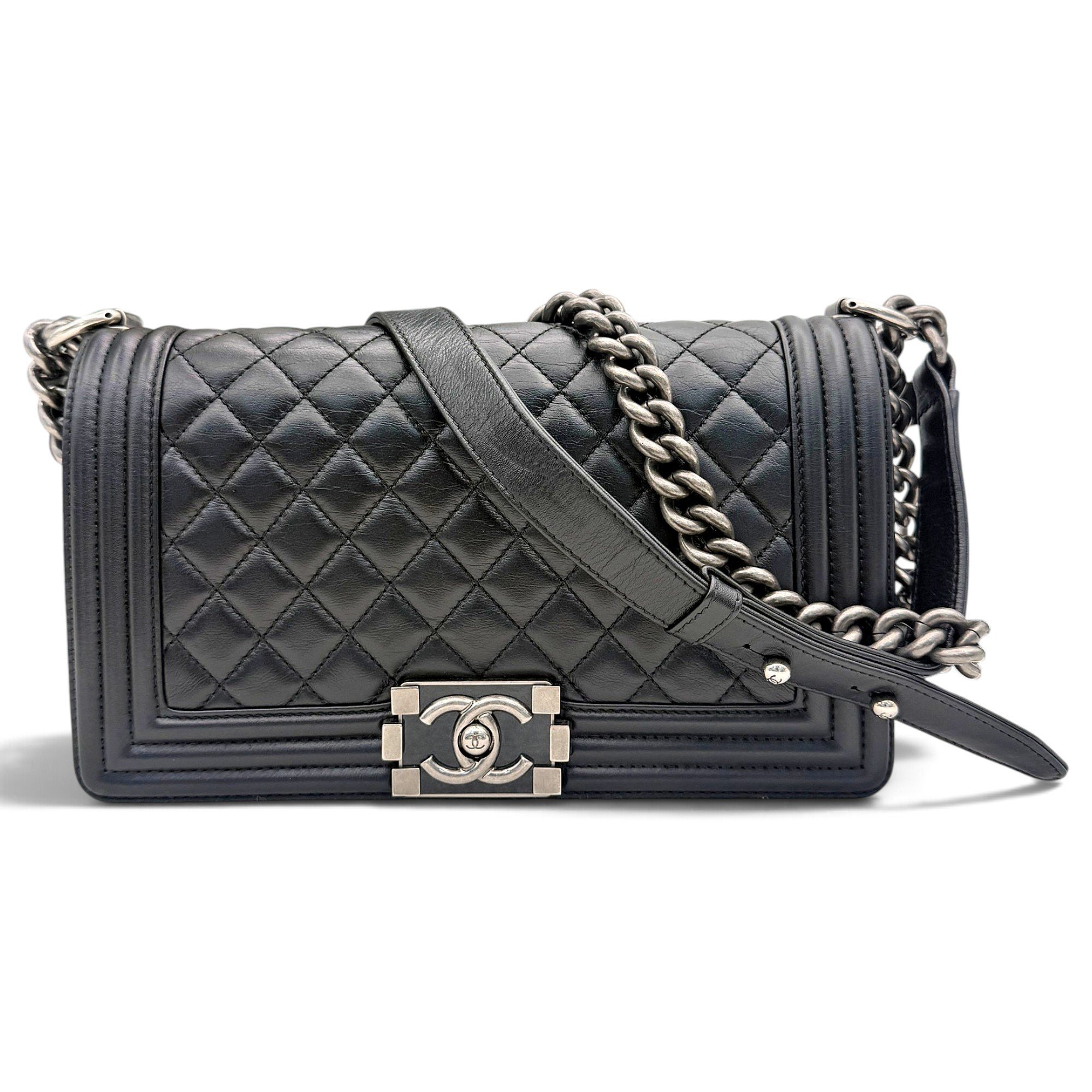Boy leather handbag