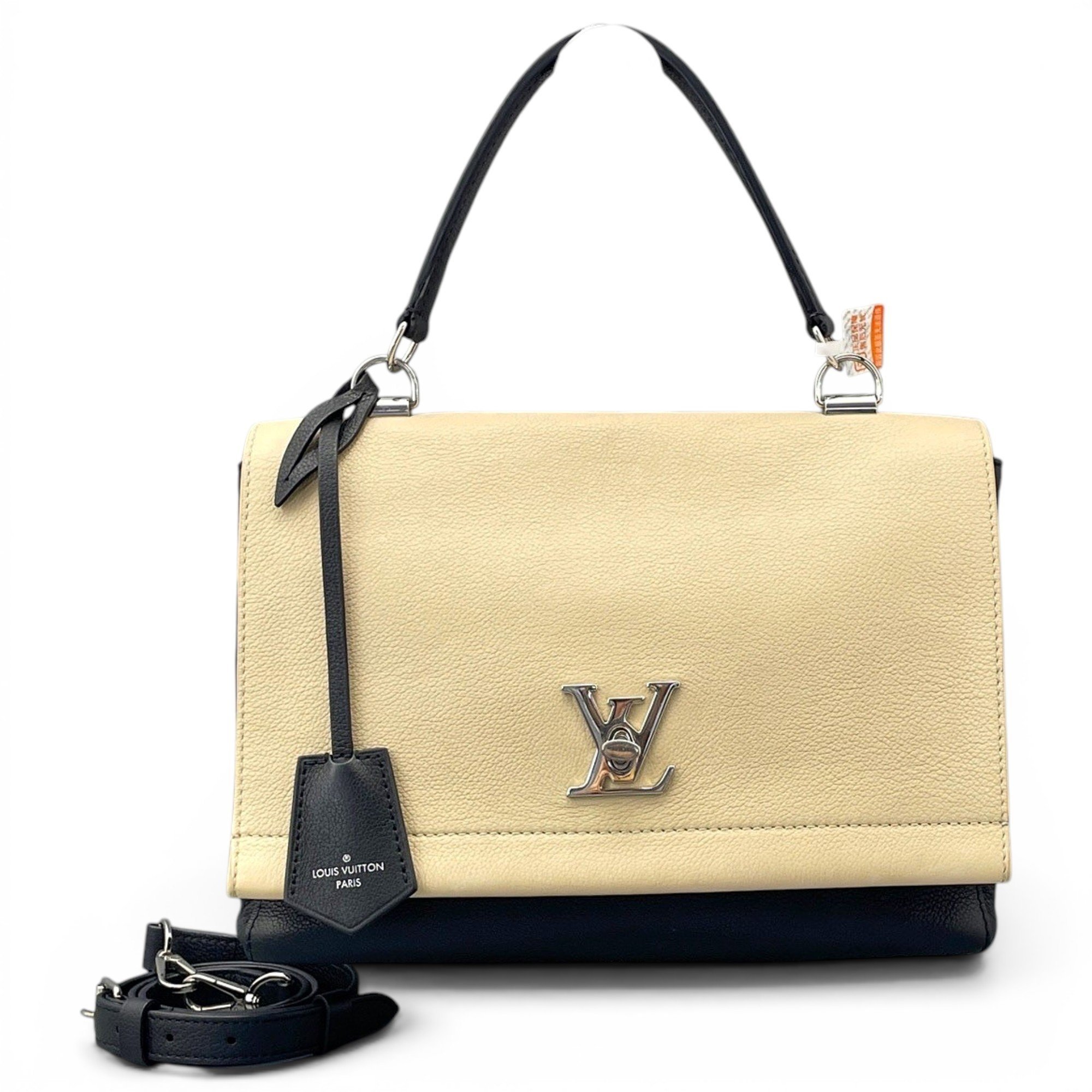 Lockme leather handbag
