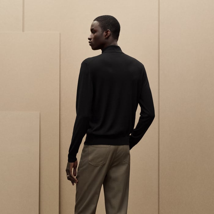 Noir "Detail H" Polo Shirt