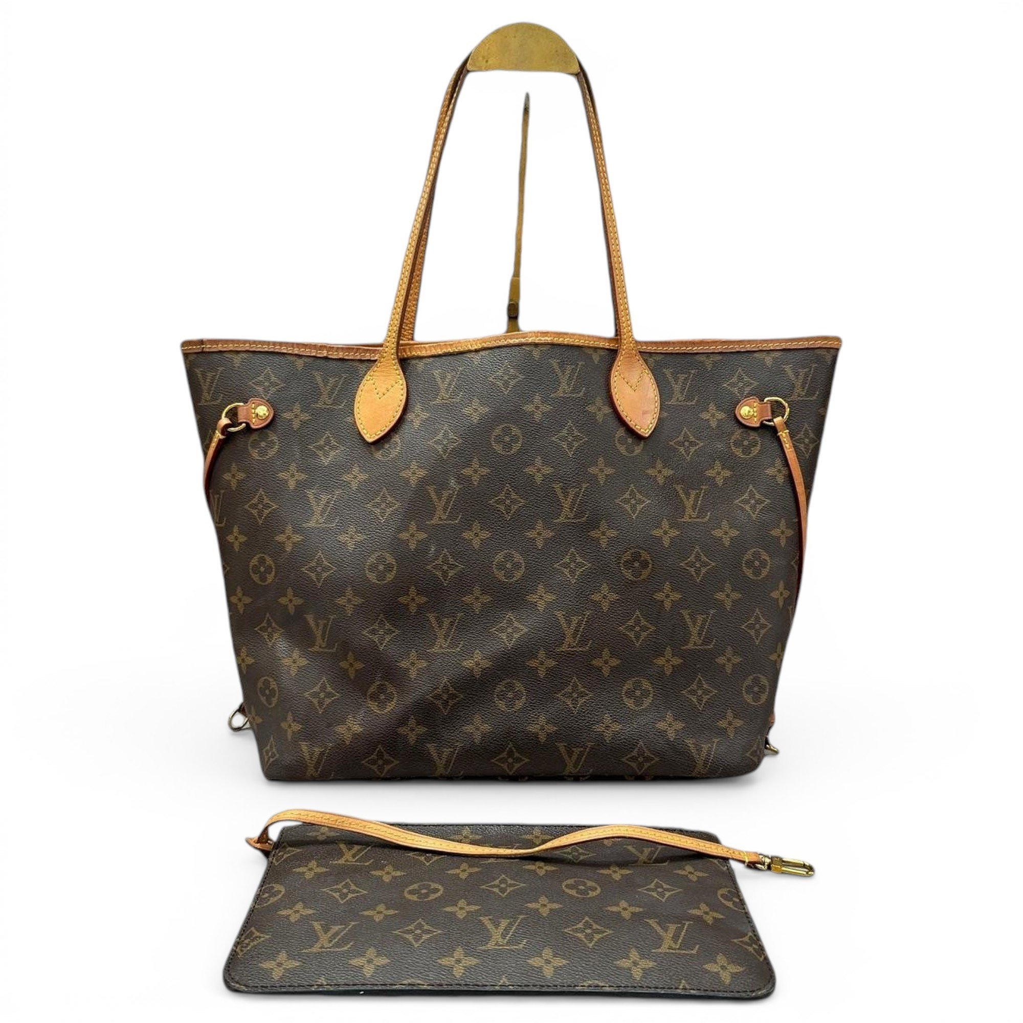 Neverfull leather handbag