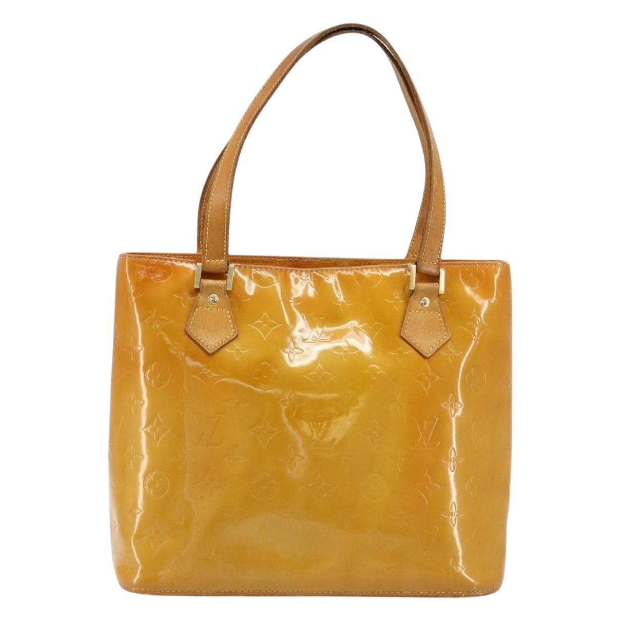 Houston patent leather handbag