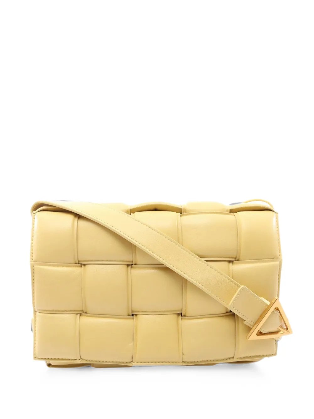 2010s Cassette padded Intrecciato shoulder bag