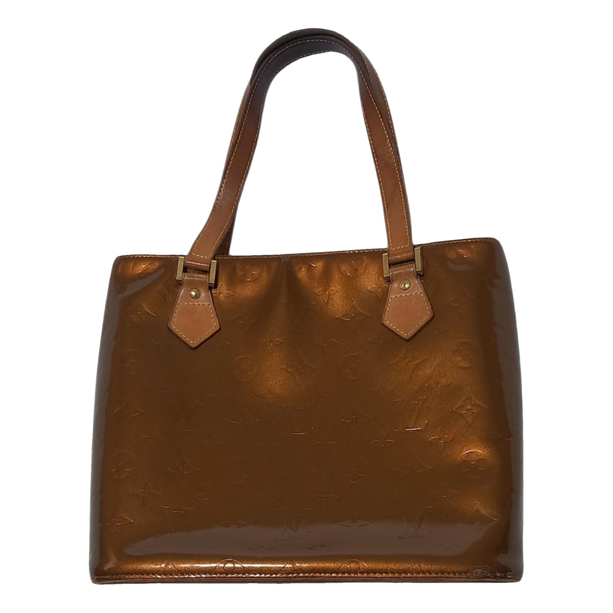 Brentwood patent leather handbag