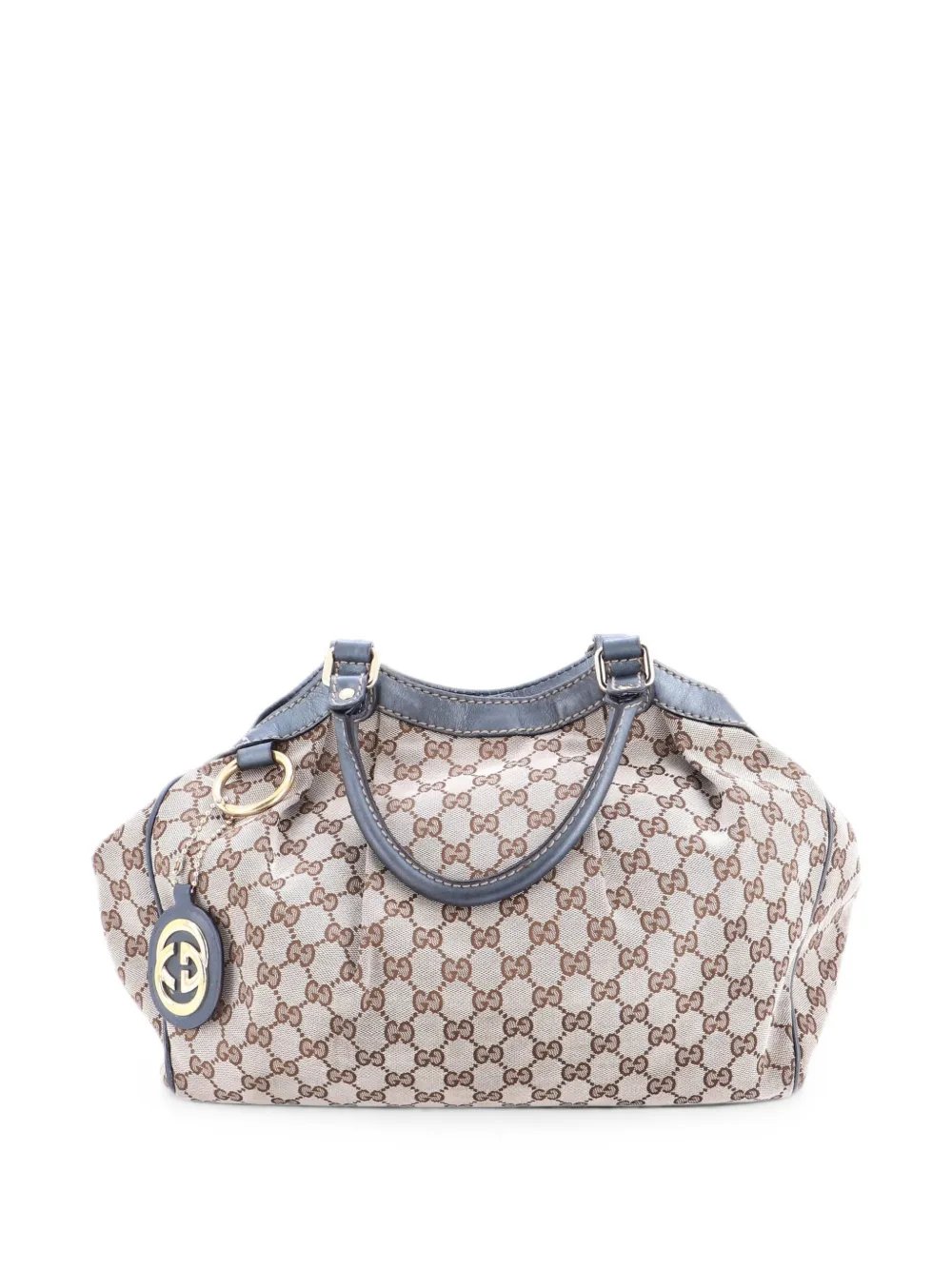 Sukey GG Canvas with Leather Medium tote bag