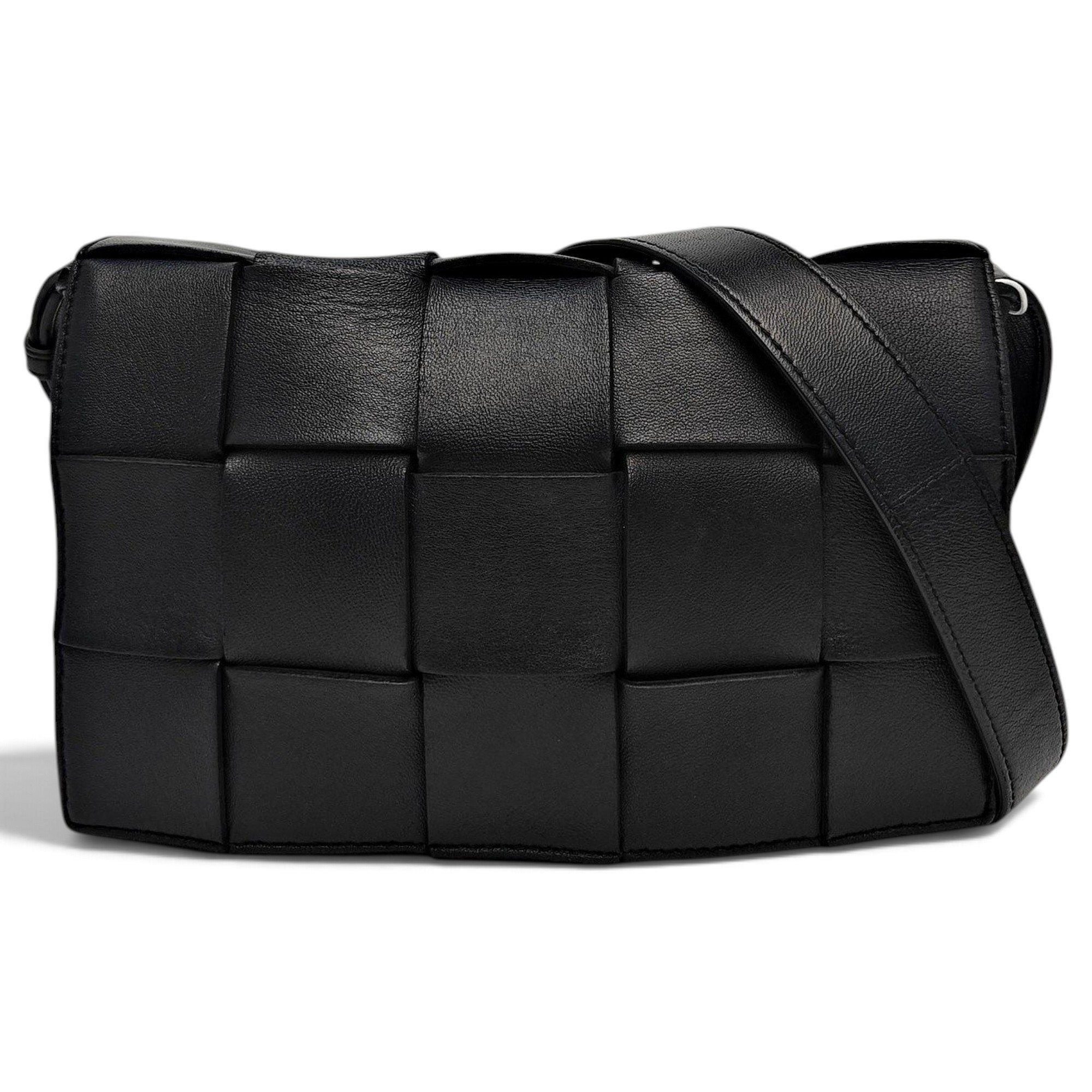 Brick Cassette leather handbag