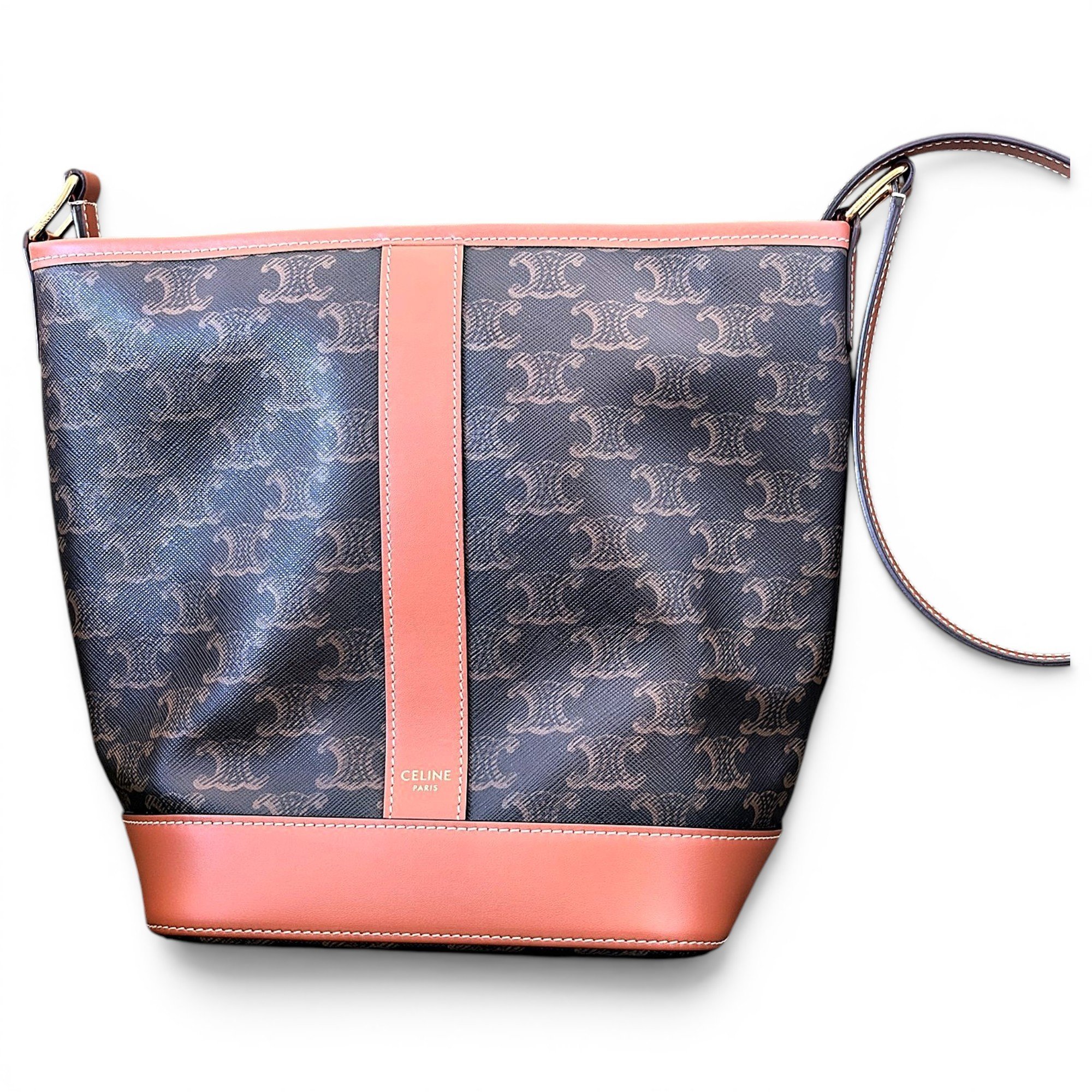 SAC SEAU leather handbag