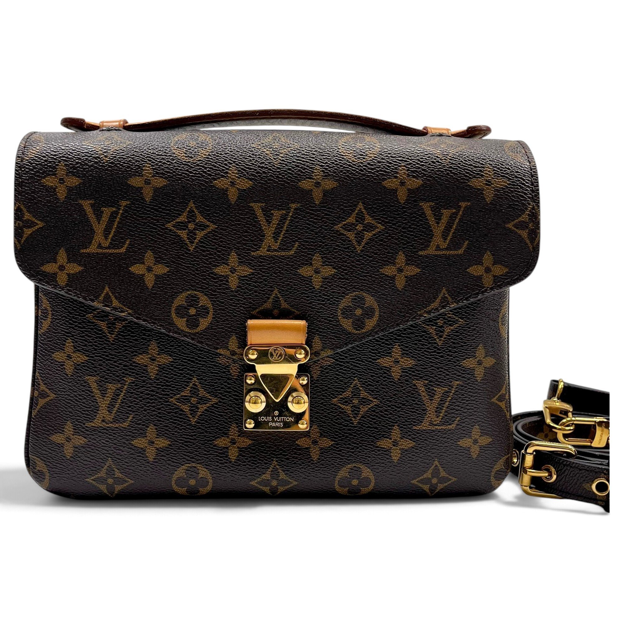 Metis leather handbag