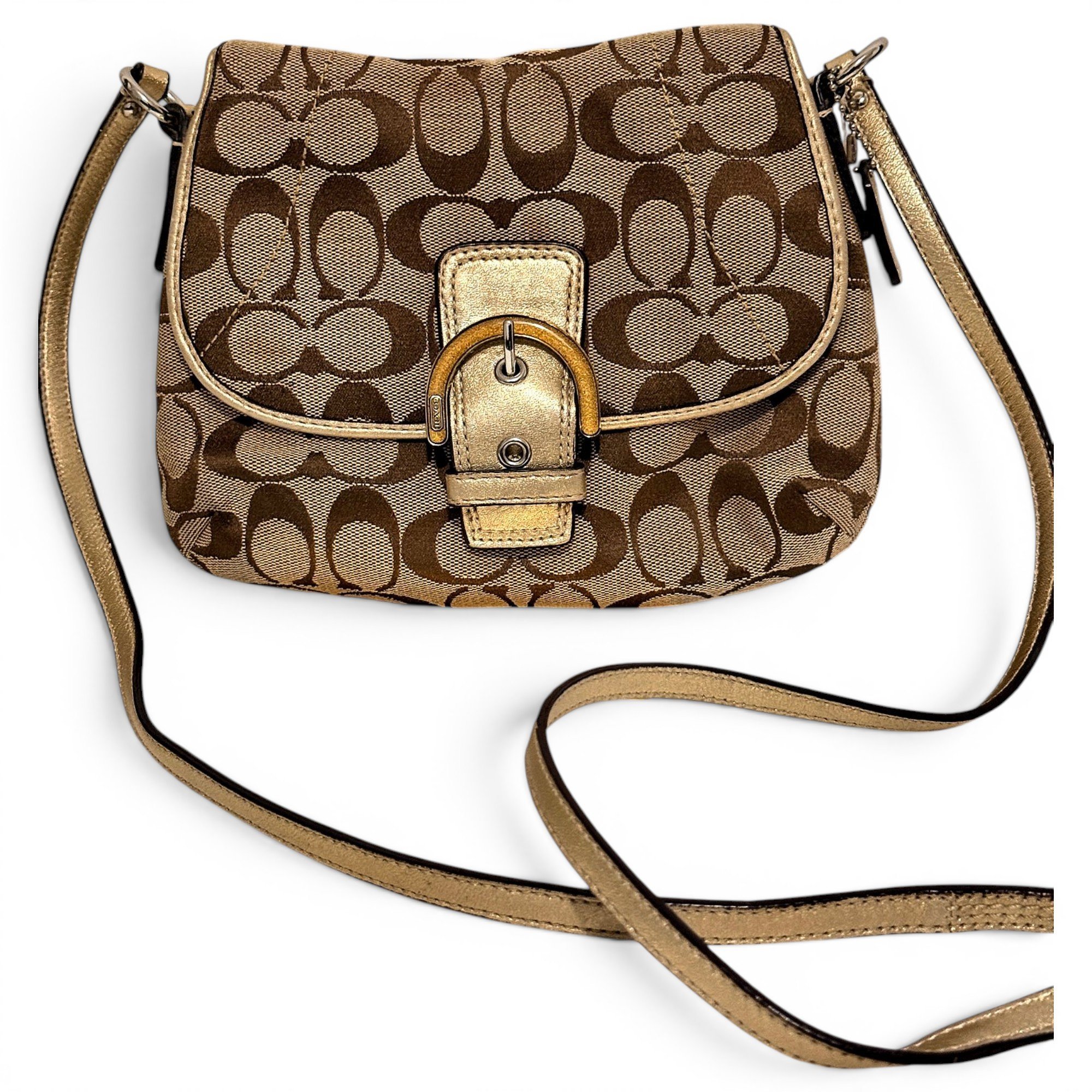 Leather crossbody bag