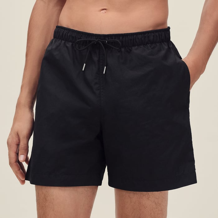 Noir "H Fantome" Swim Trunks