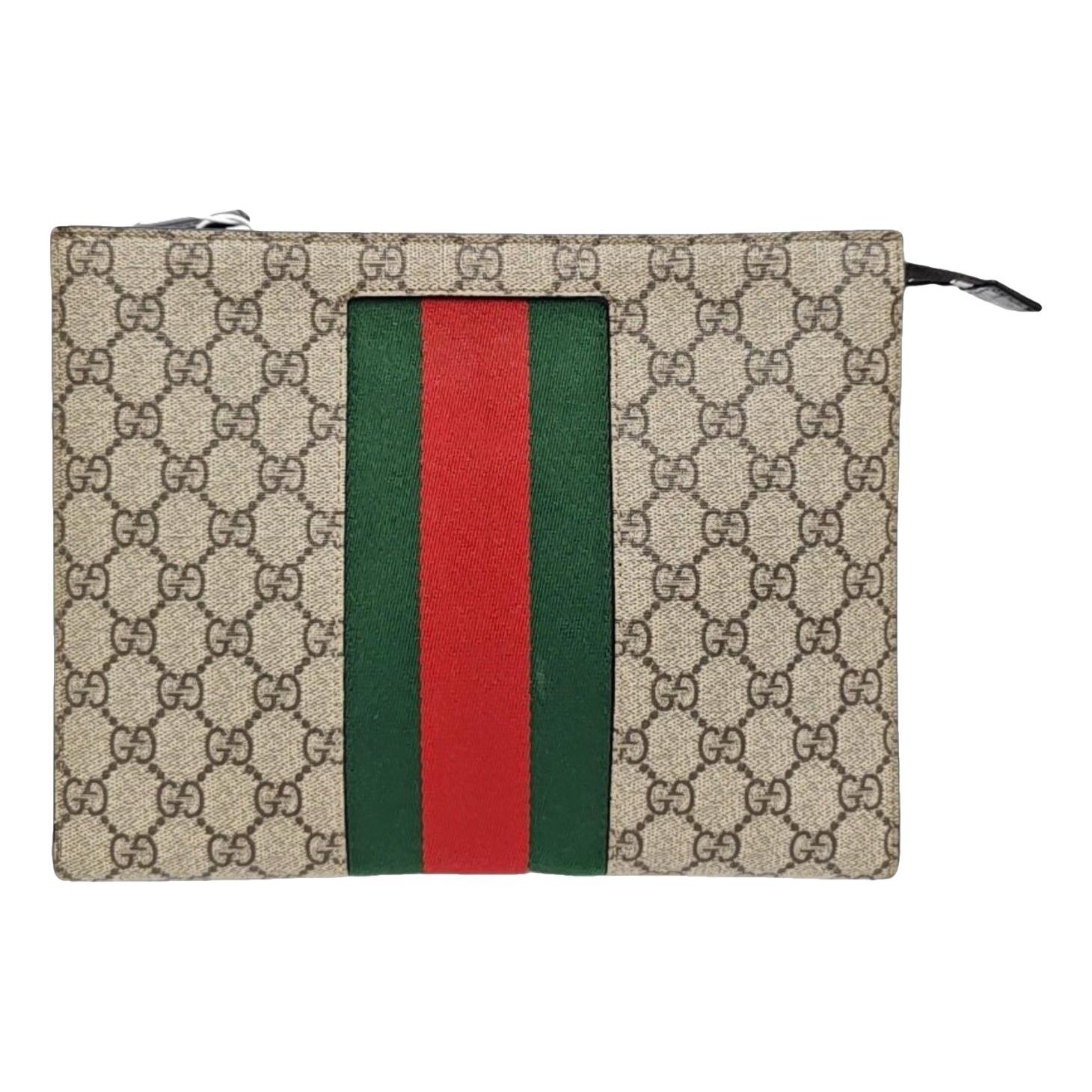 Ophidia GG Supreme leather handbag