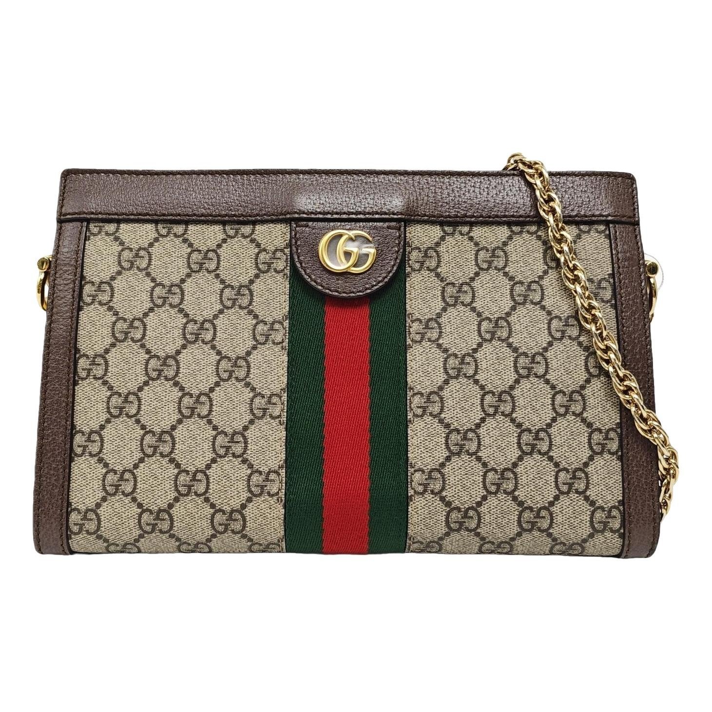 Ophidia leather handbag