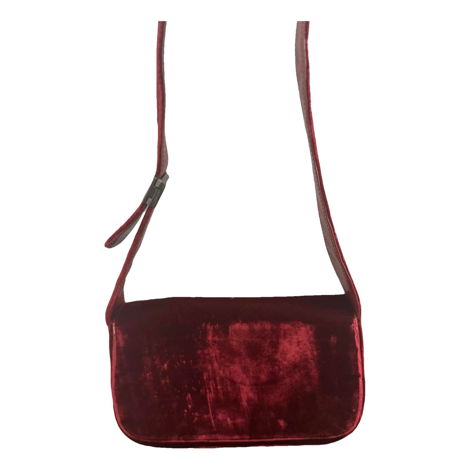 Velvet crossbody bag