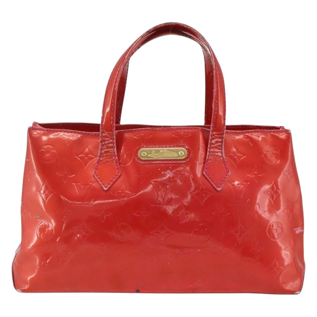 Wilshire patent leather handbag