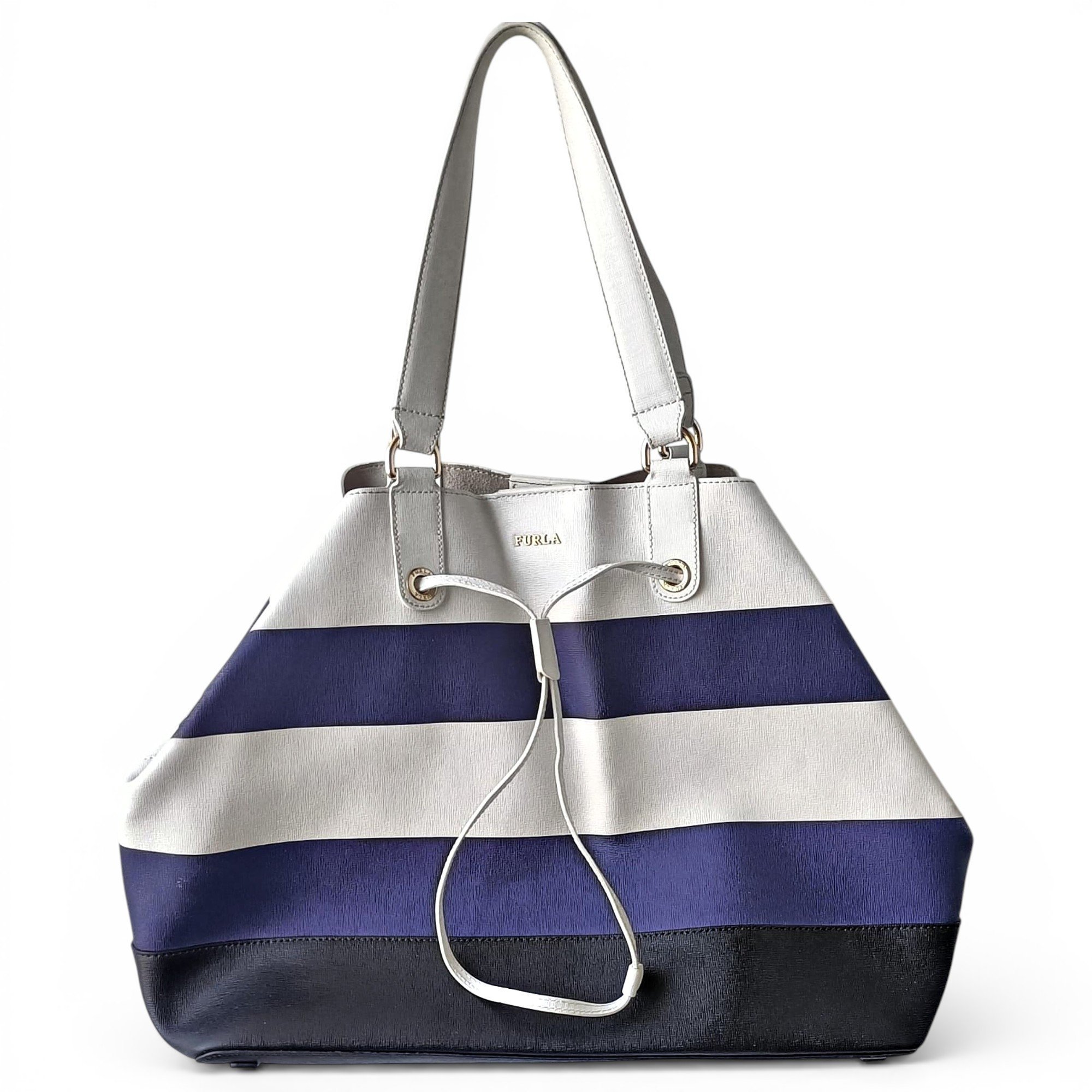 Leather tote