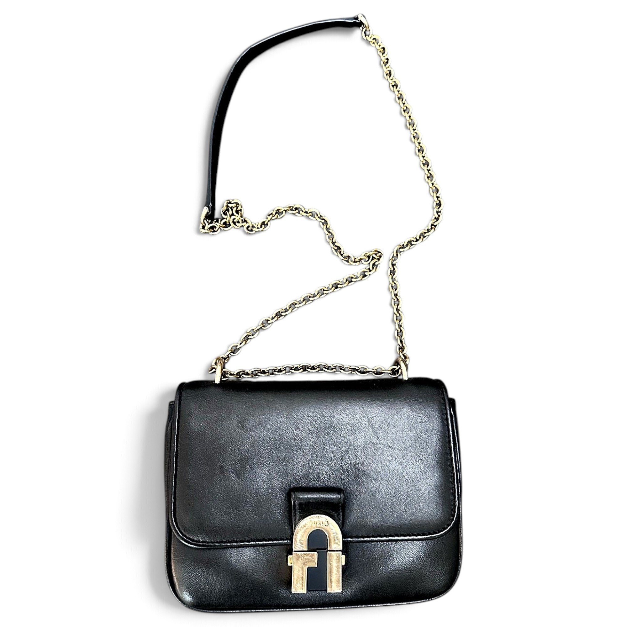 Leather crossbody bag