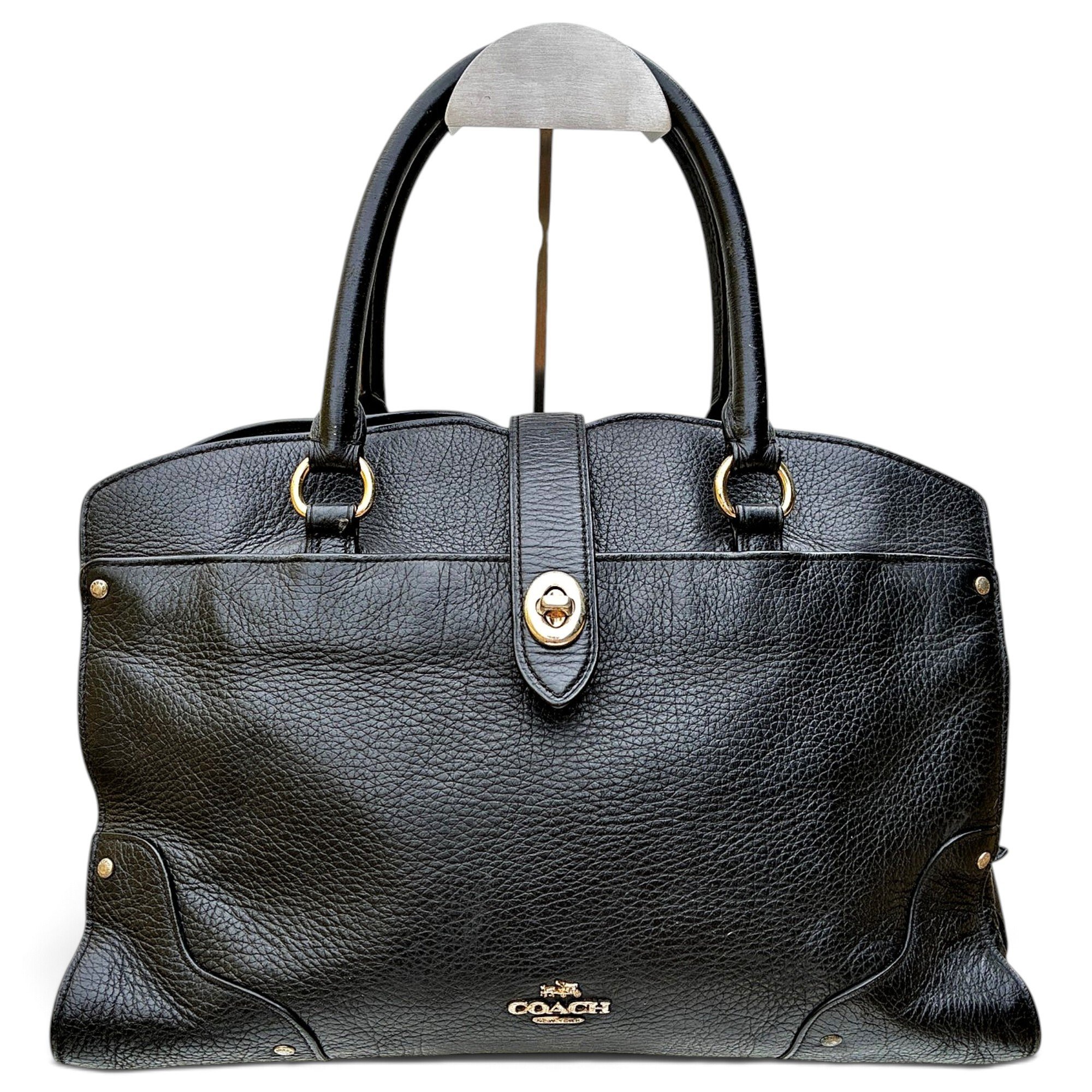 Coach Mercer satchel 24 leather handbag