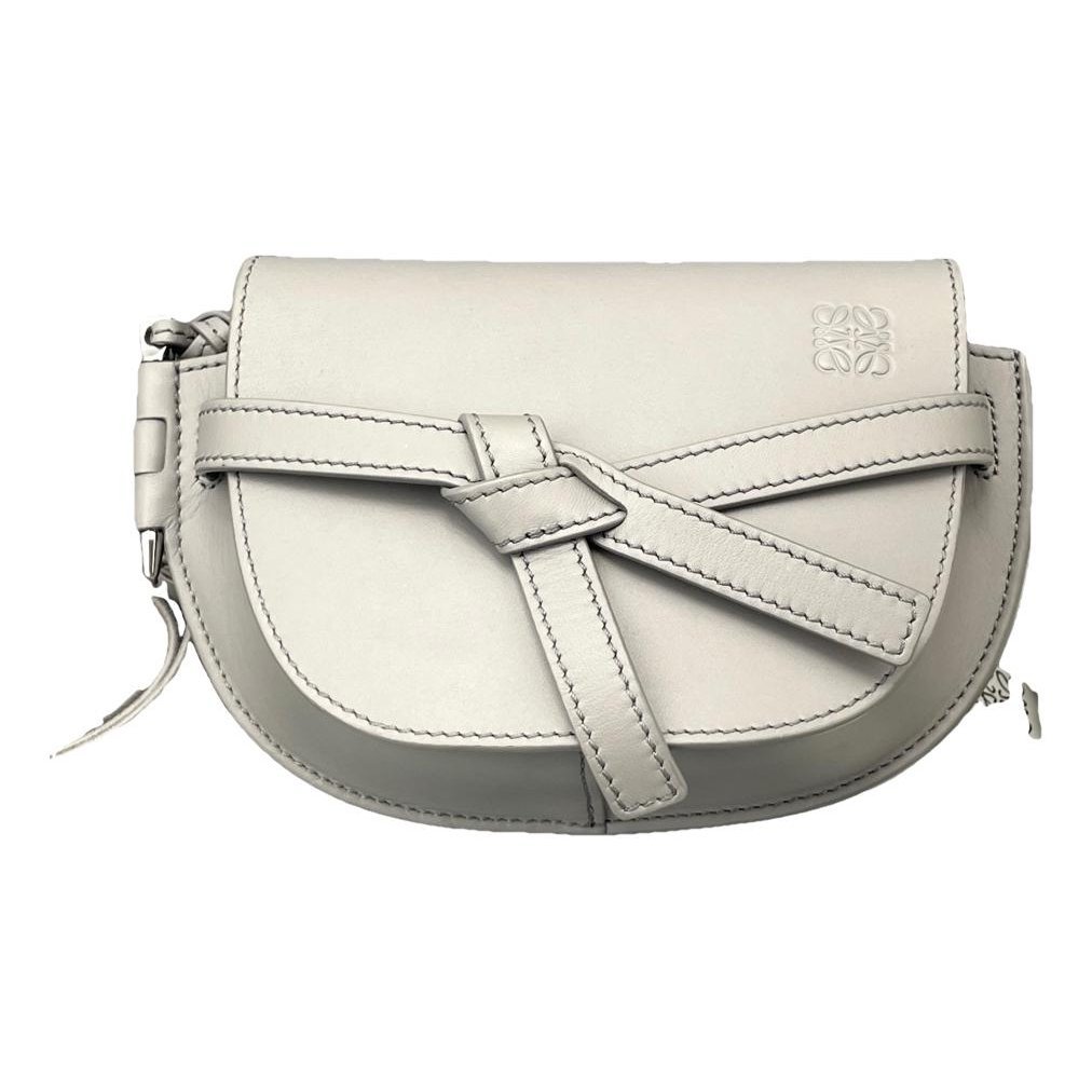Gate leather crossbody bag