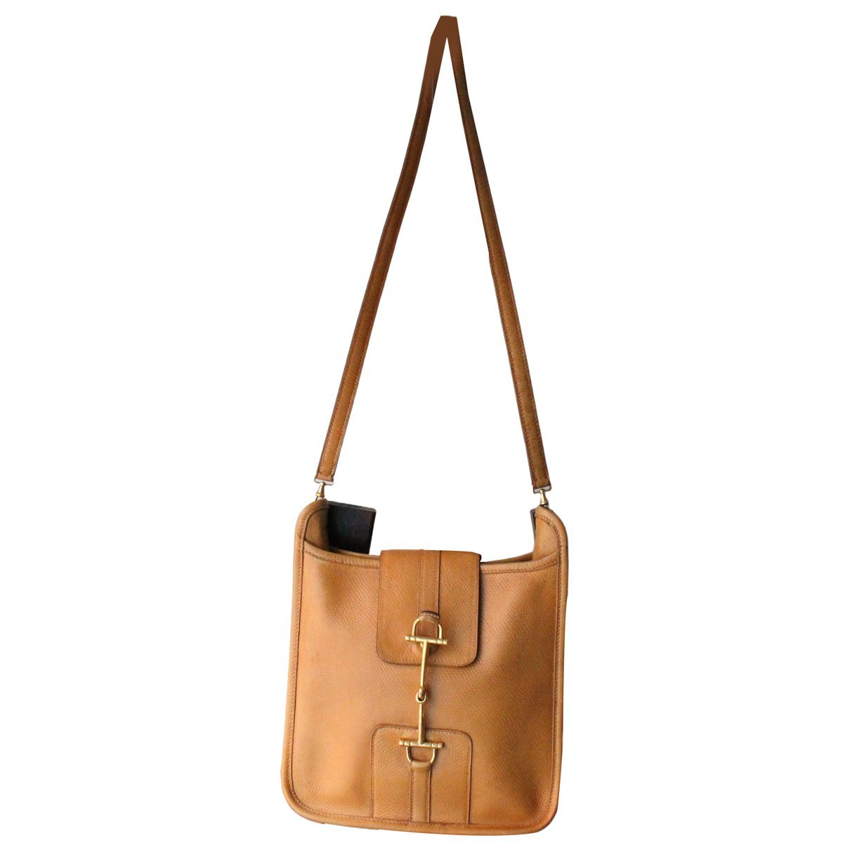 Hermes Gold Handbag 1980