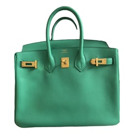 Hermes Birkin 25 Handbag Menthe Swift Leather