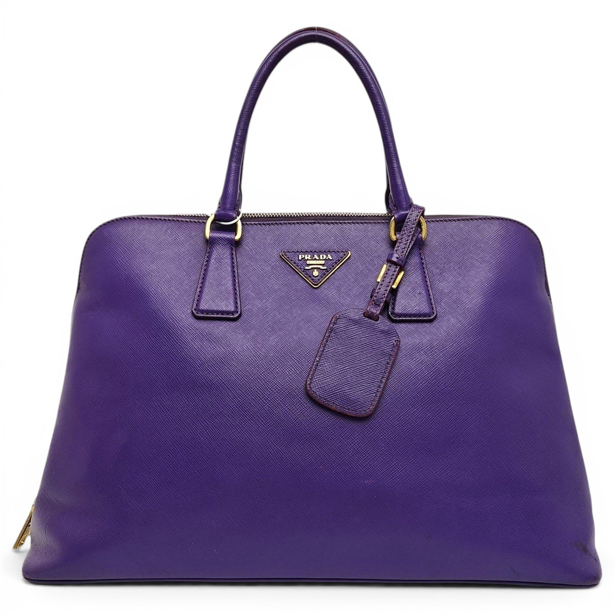 Promenade leather handbag