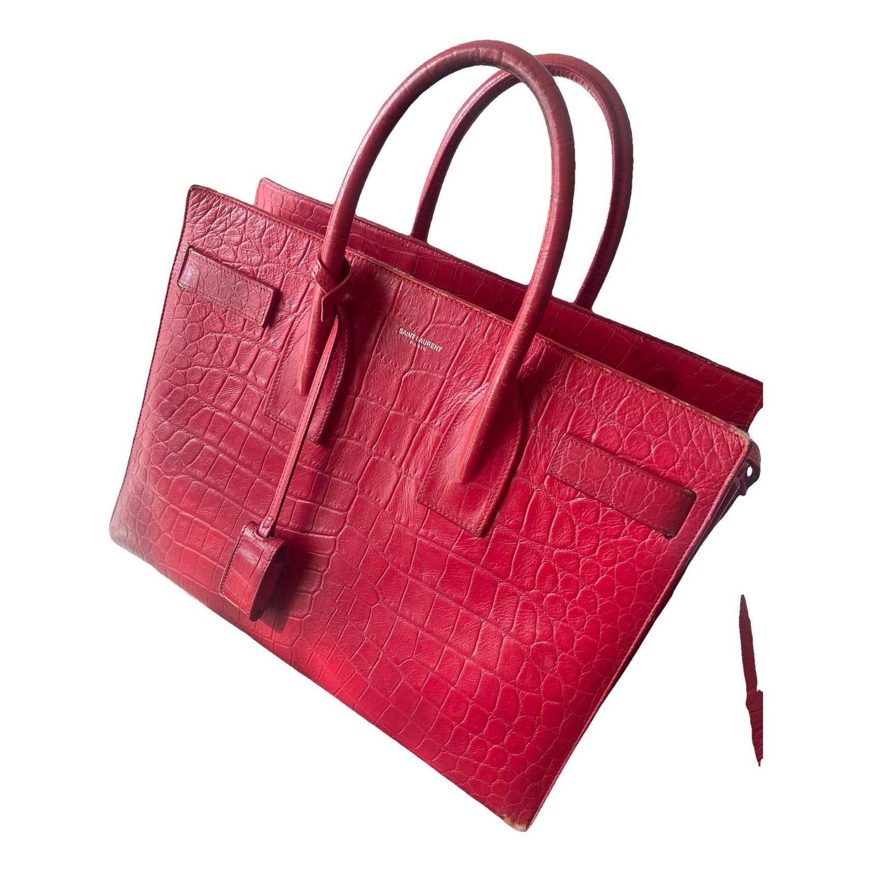 Sac de Jour leather tote