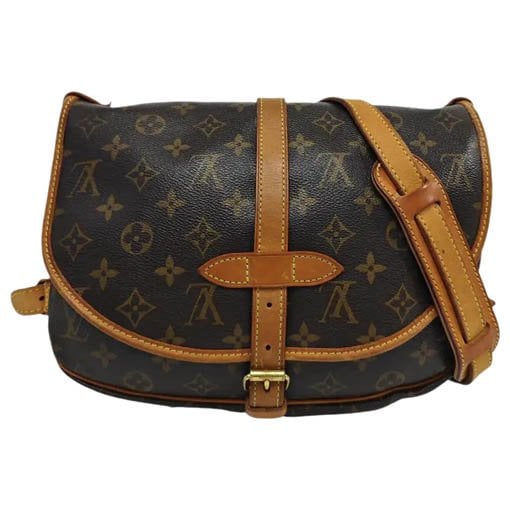 Saumur leather crossbody bag