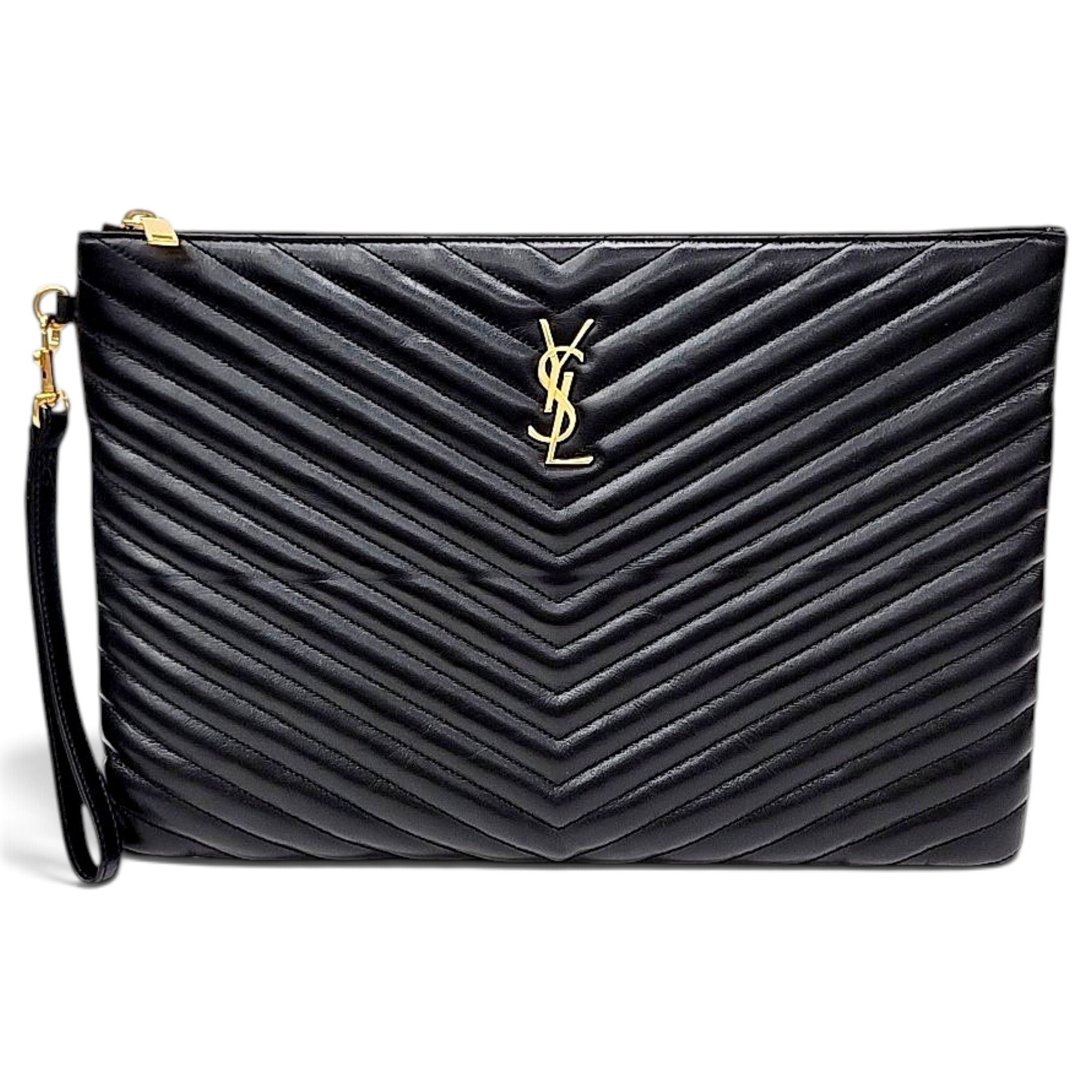 New Jolie leather clutch bag