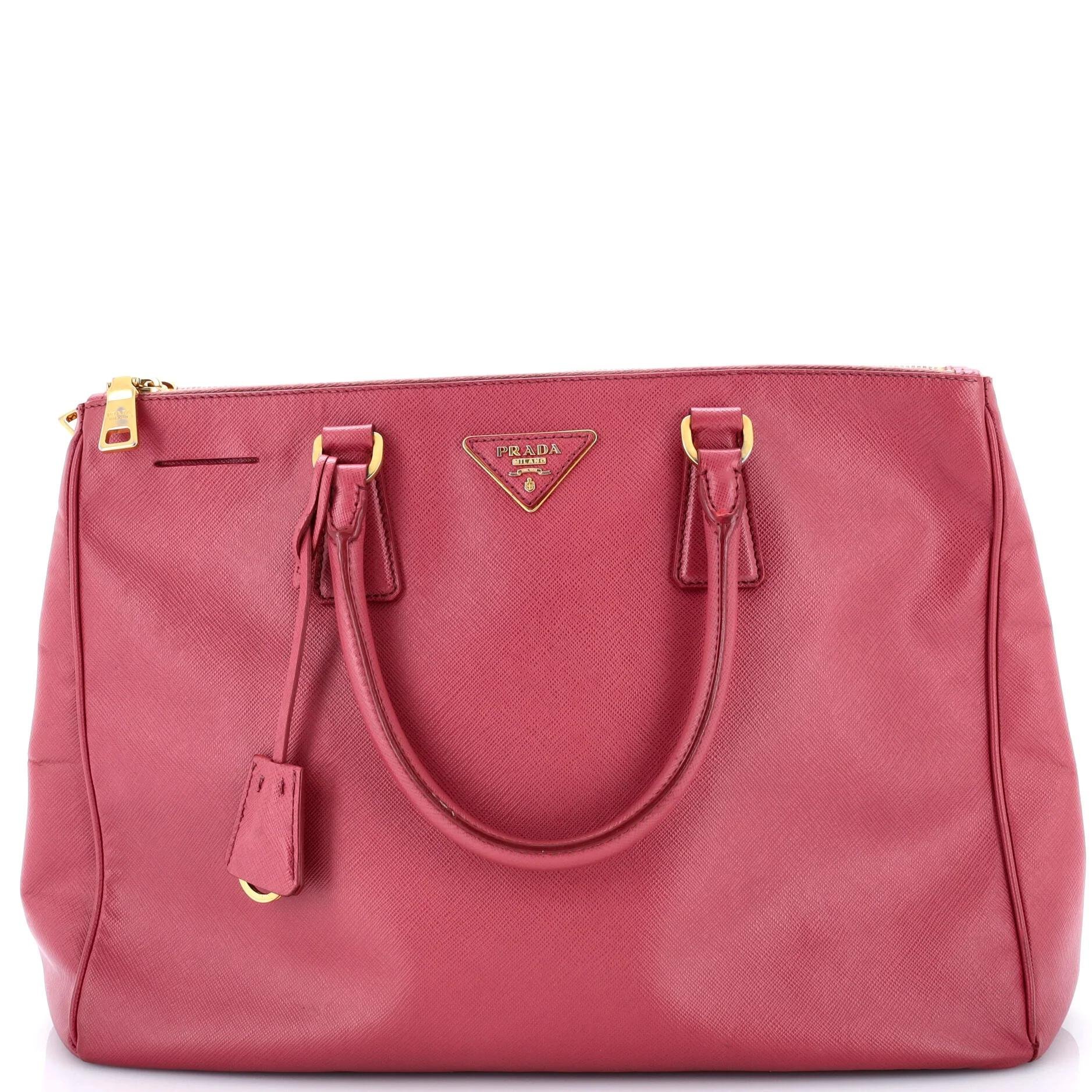 Leather tote