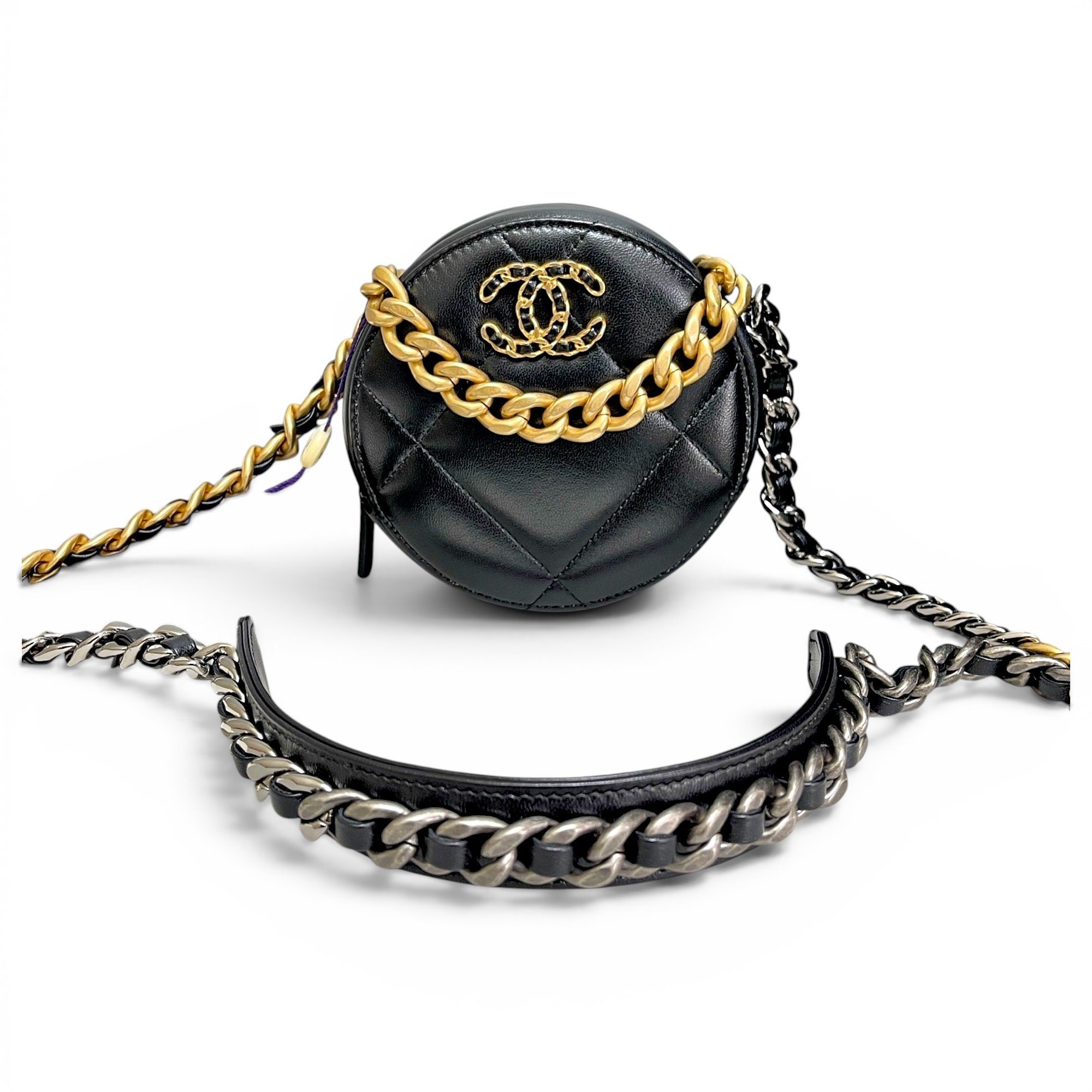 Chanel 19 leather handbag