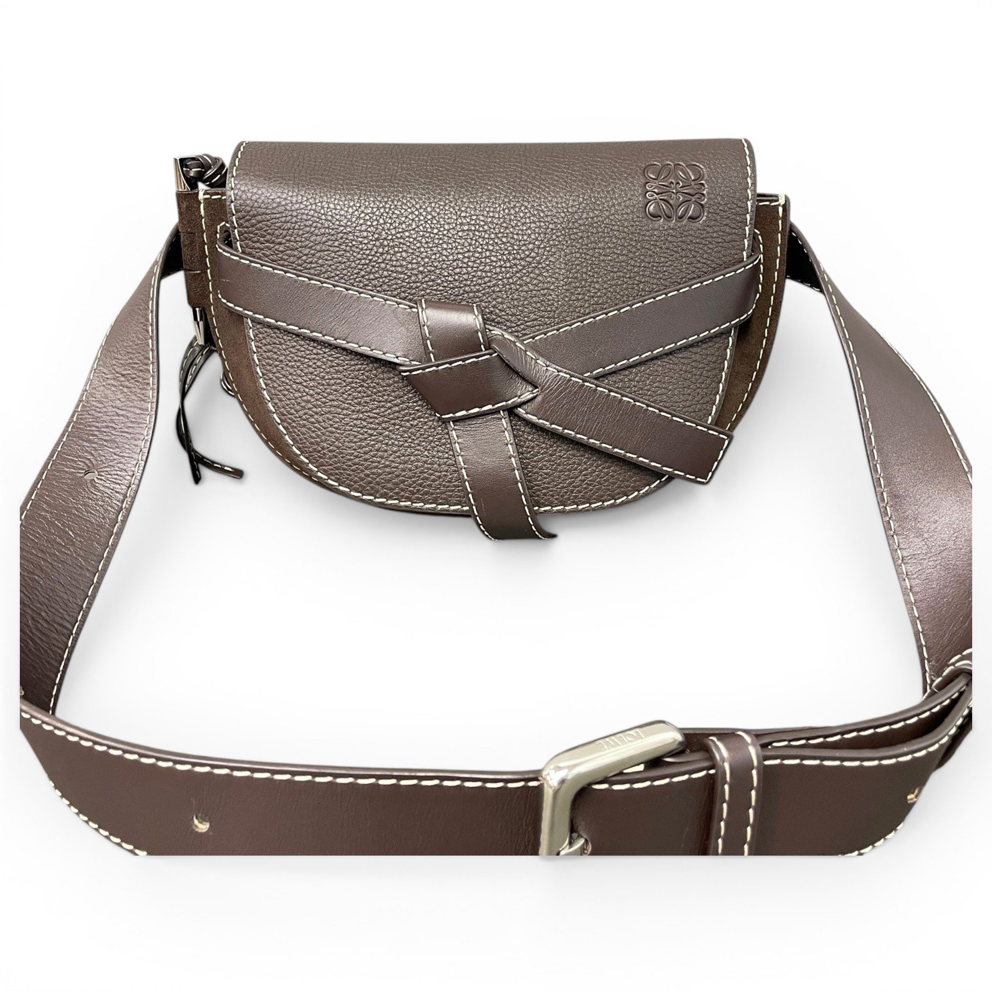 Gate leather handbag