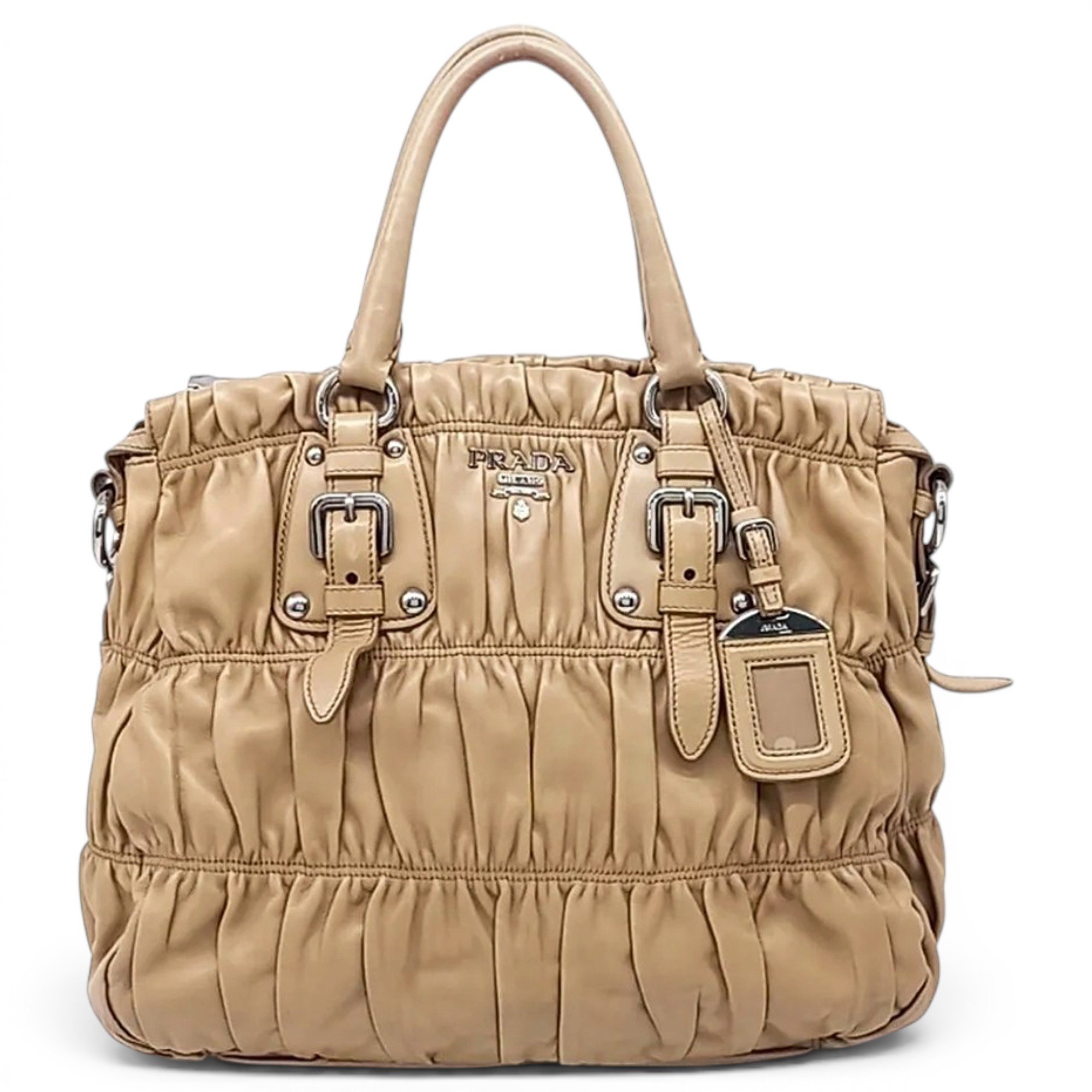 Leather tote