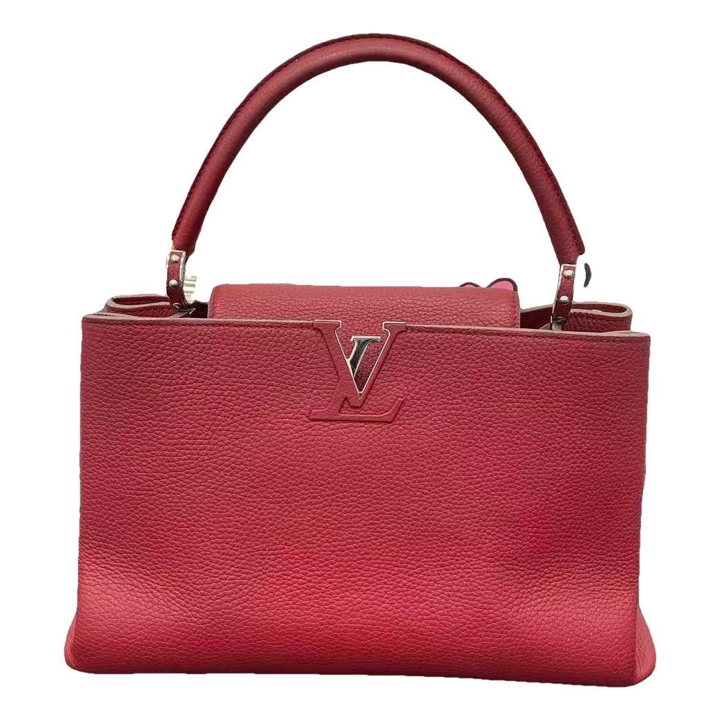 Capucines leather handbag