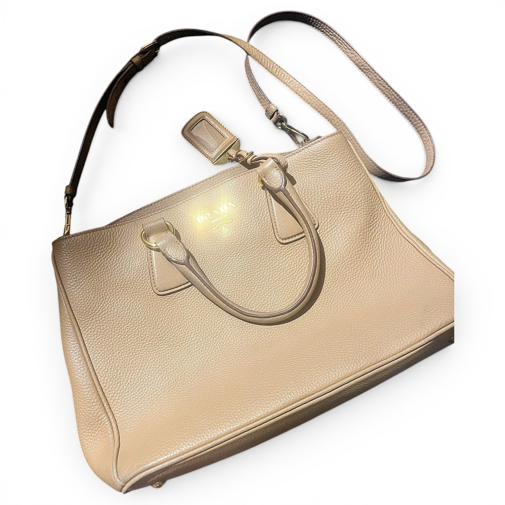 Galleria leather handbag