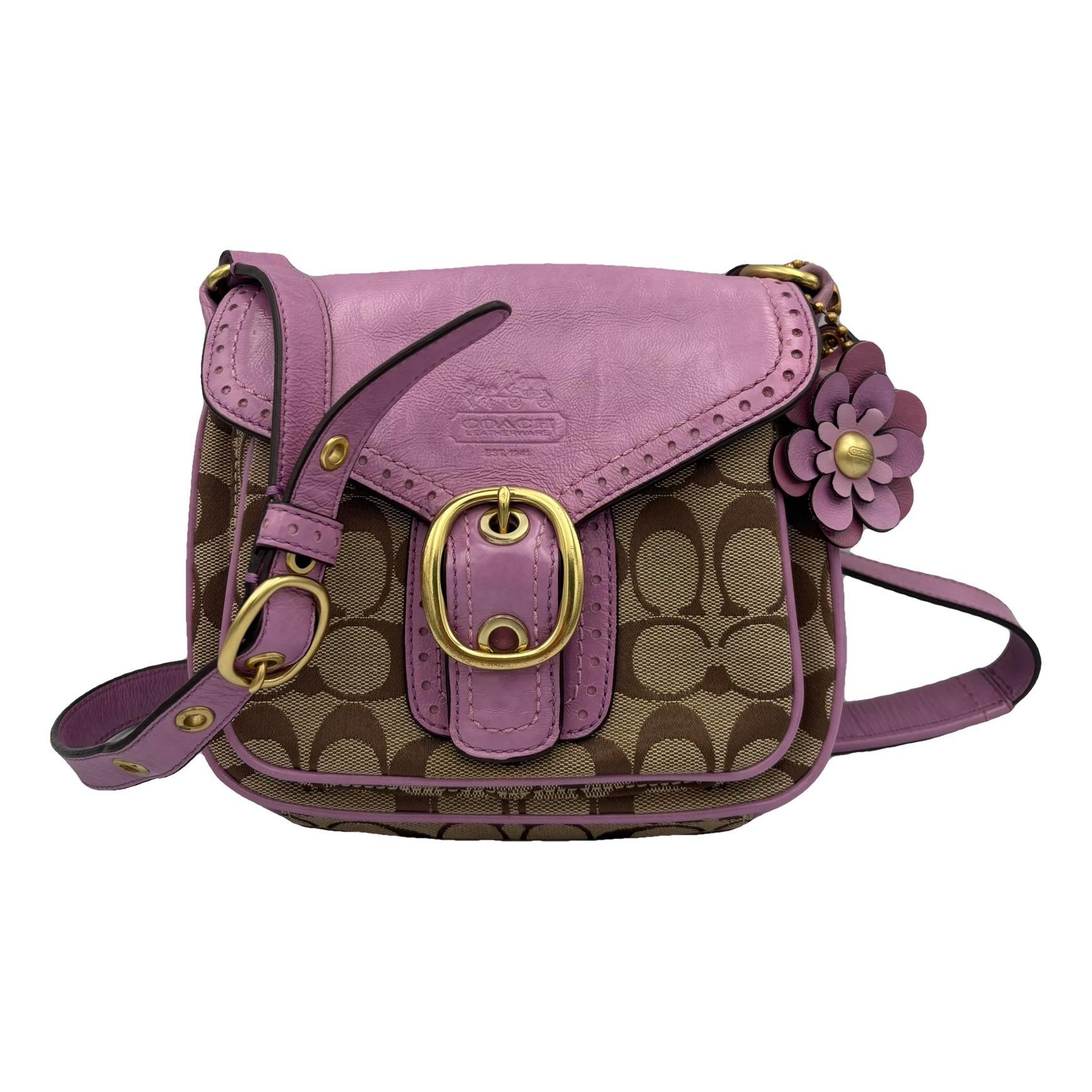 Signature Sufflette leather crossbody bag