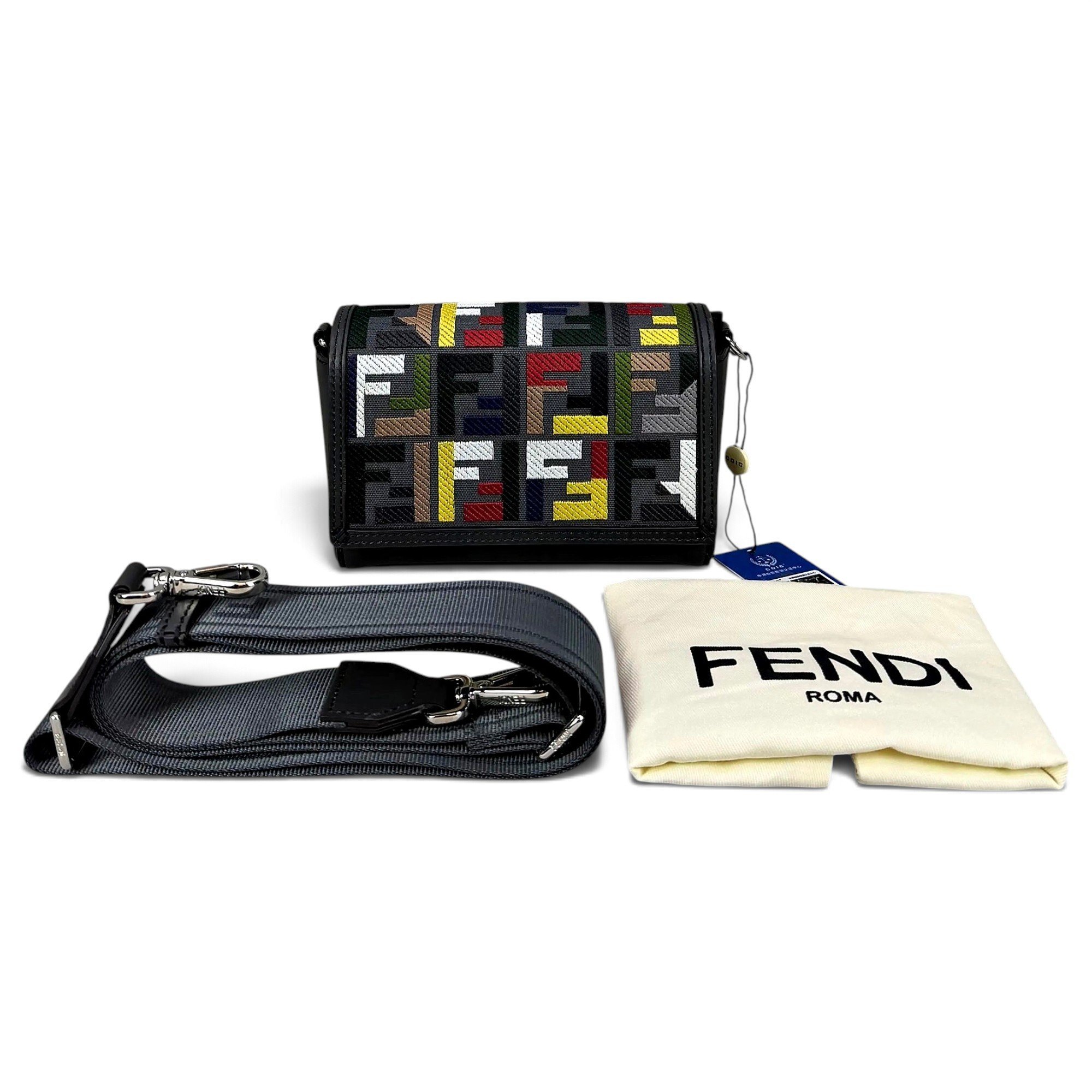 Fendi Baguette cloth handbag
