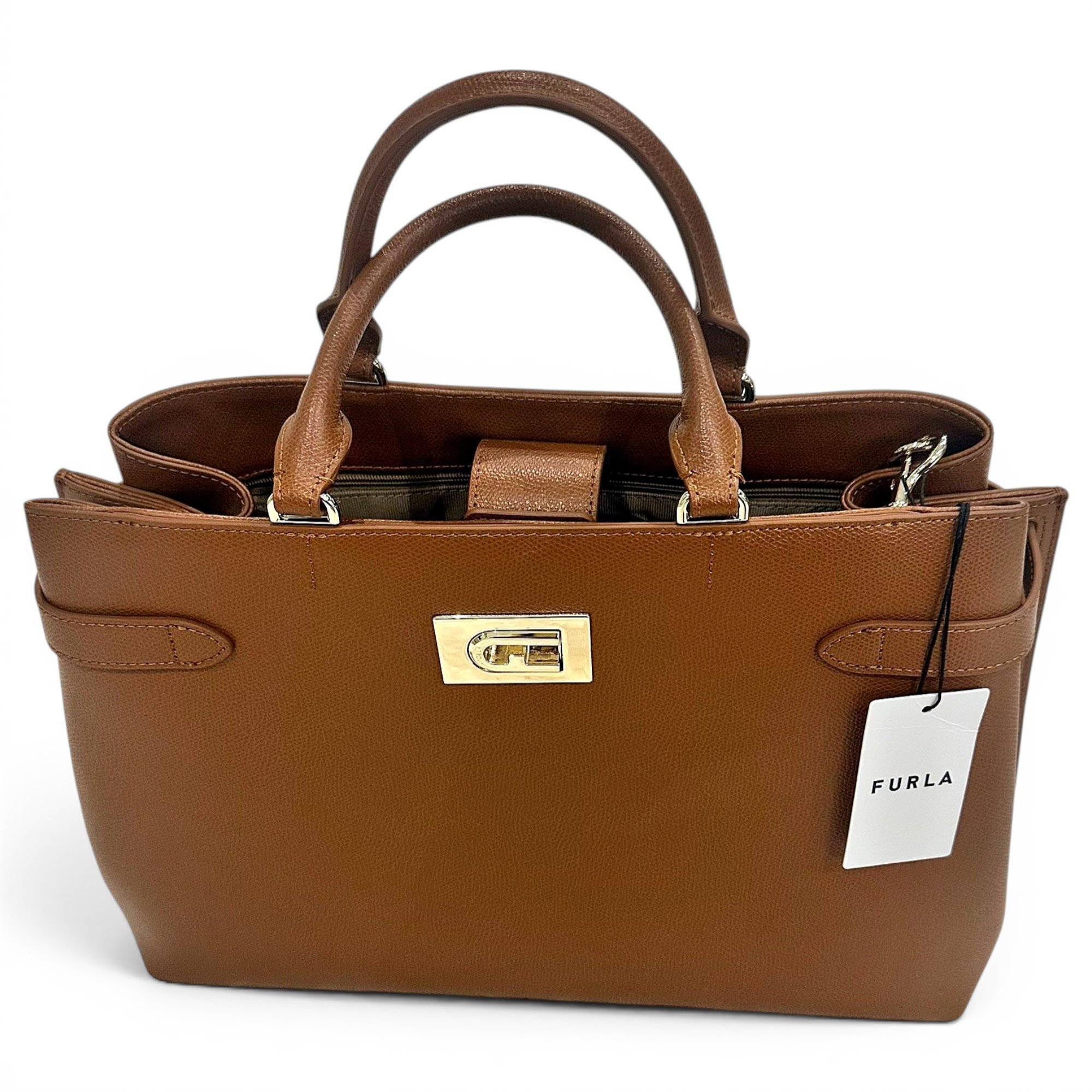 Leather handbag