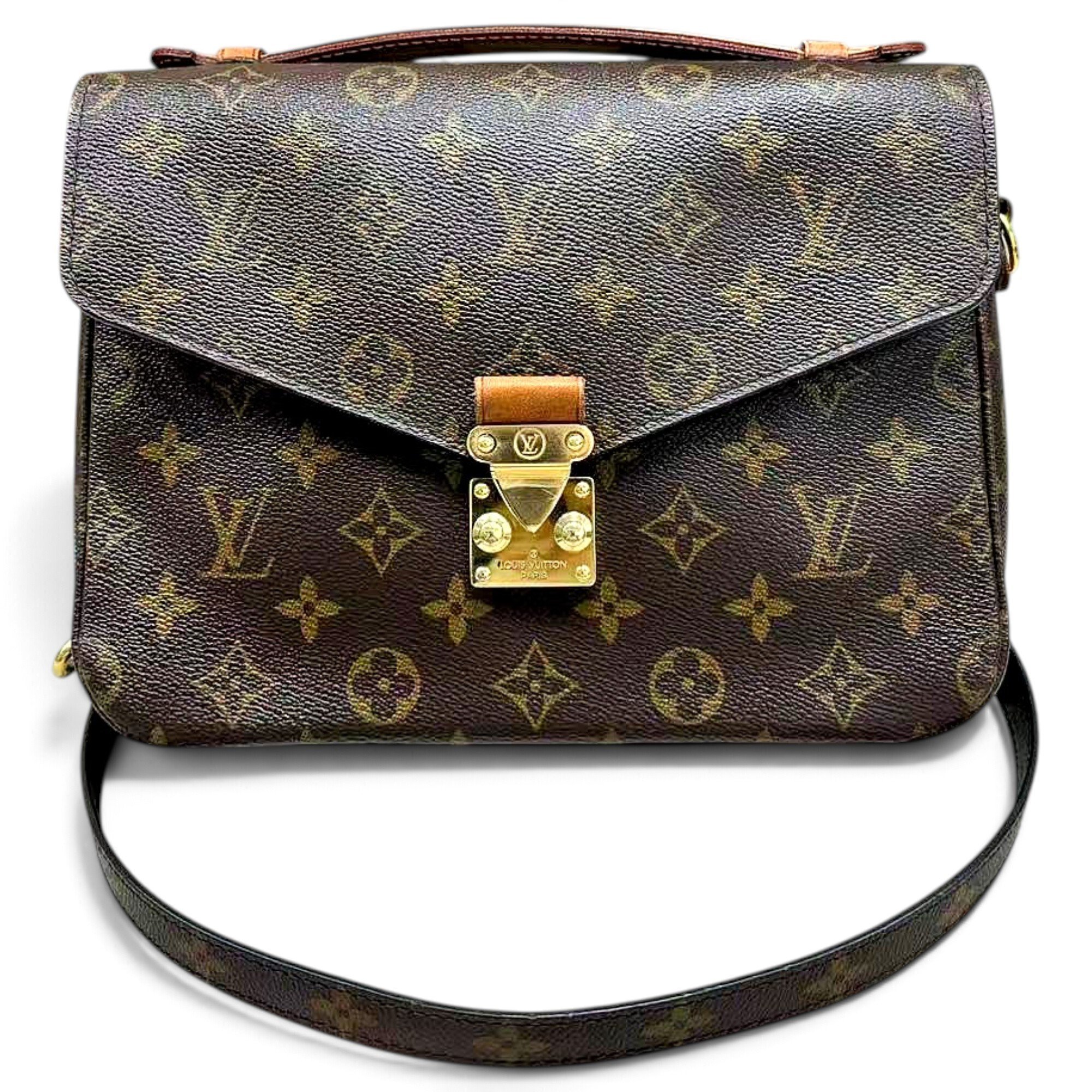 Metis leather crossbody bag