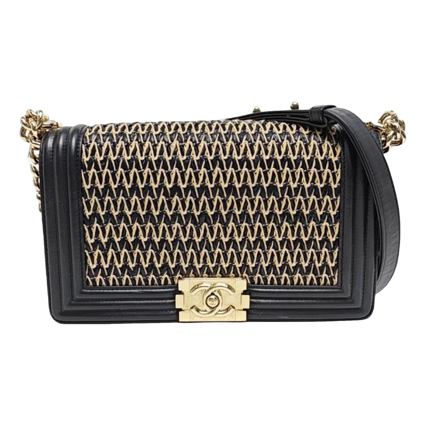 Boy leather crossbody bag