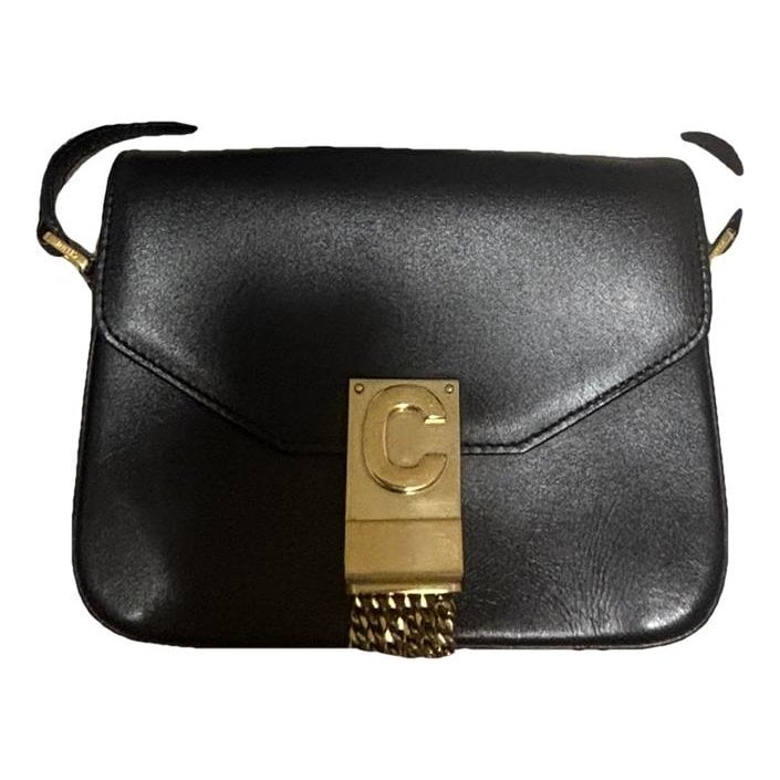 C bag leather handbag