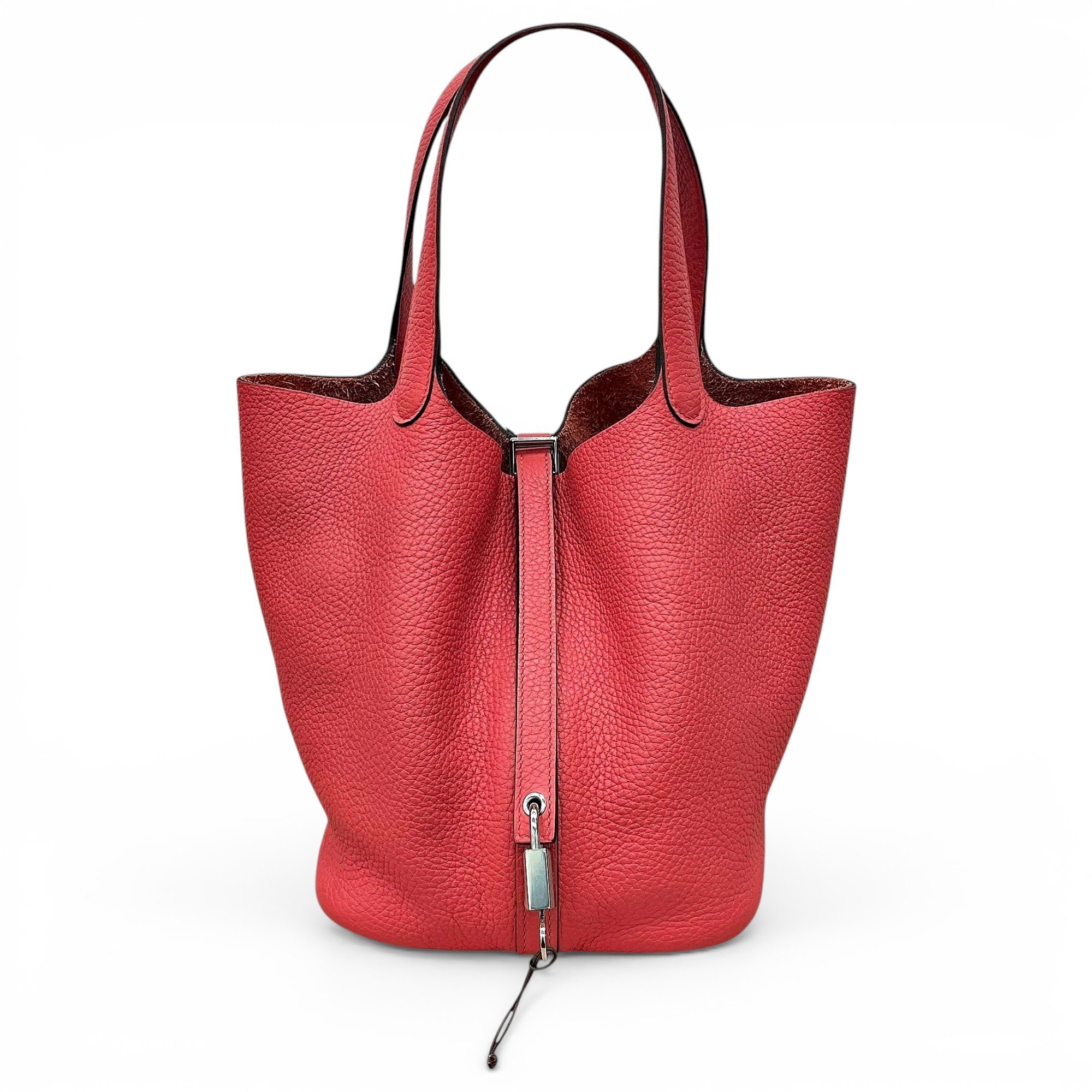 Picotin leather handbag