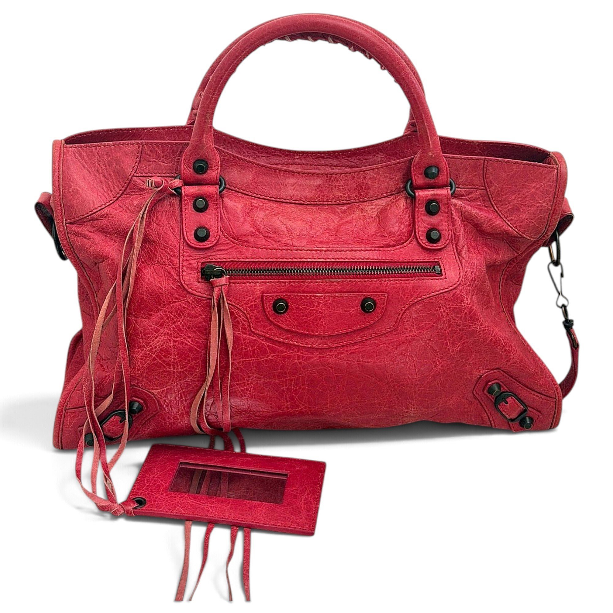 Balenciaga City leather handbag