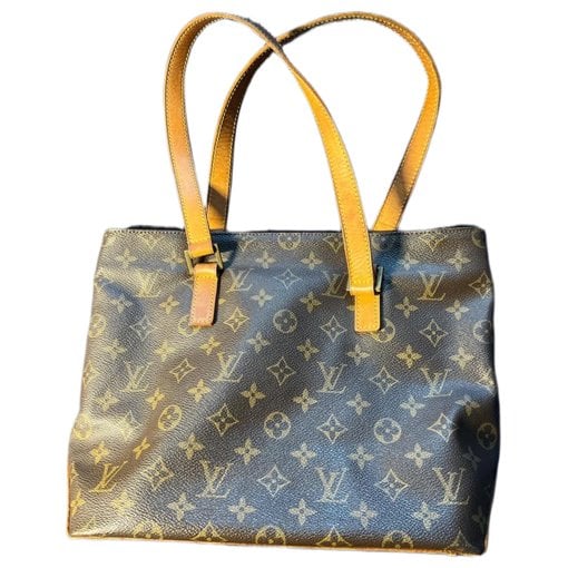 Coussin Vintage leather tote