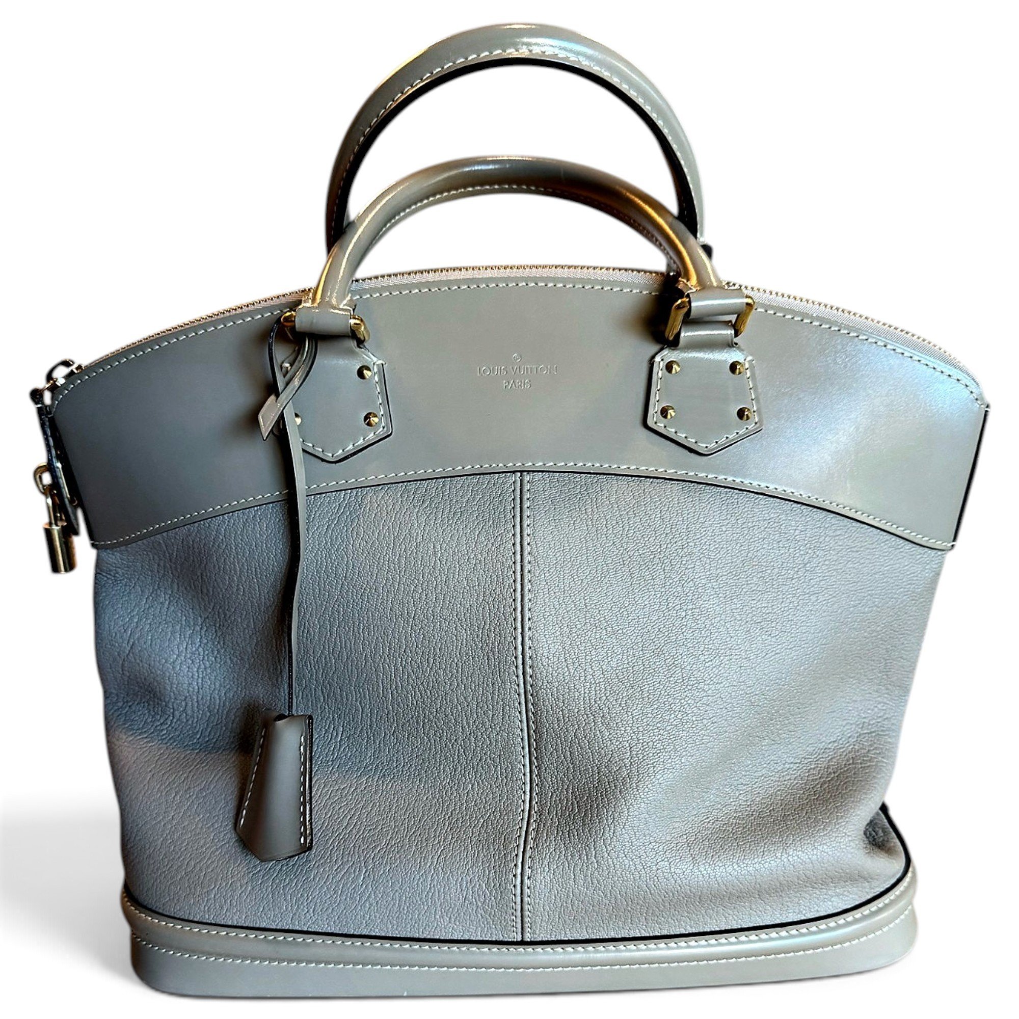 Lockit leather handbag