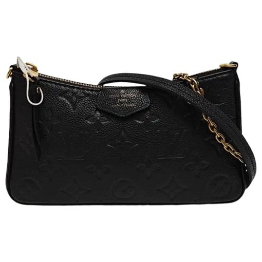 Easy Pouch On Strap leather handbag