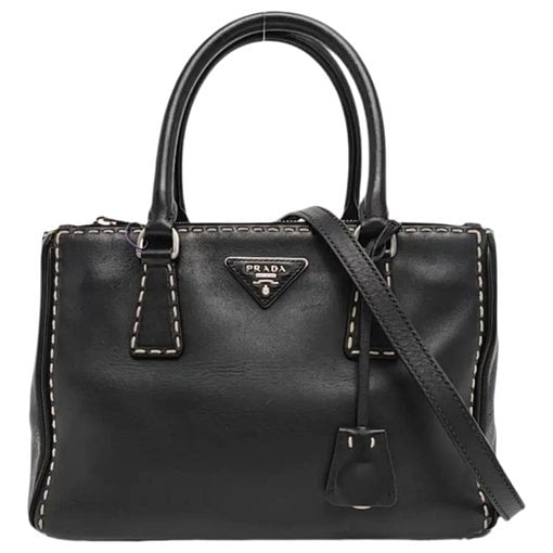 Promenade leather handbag