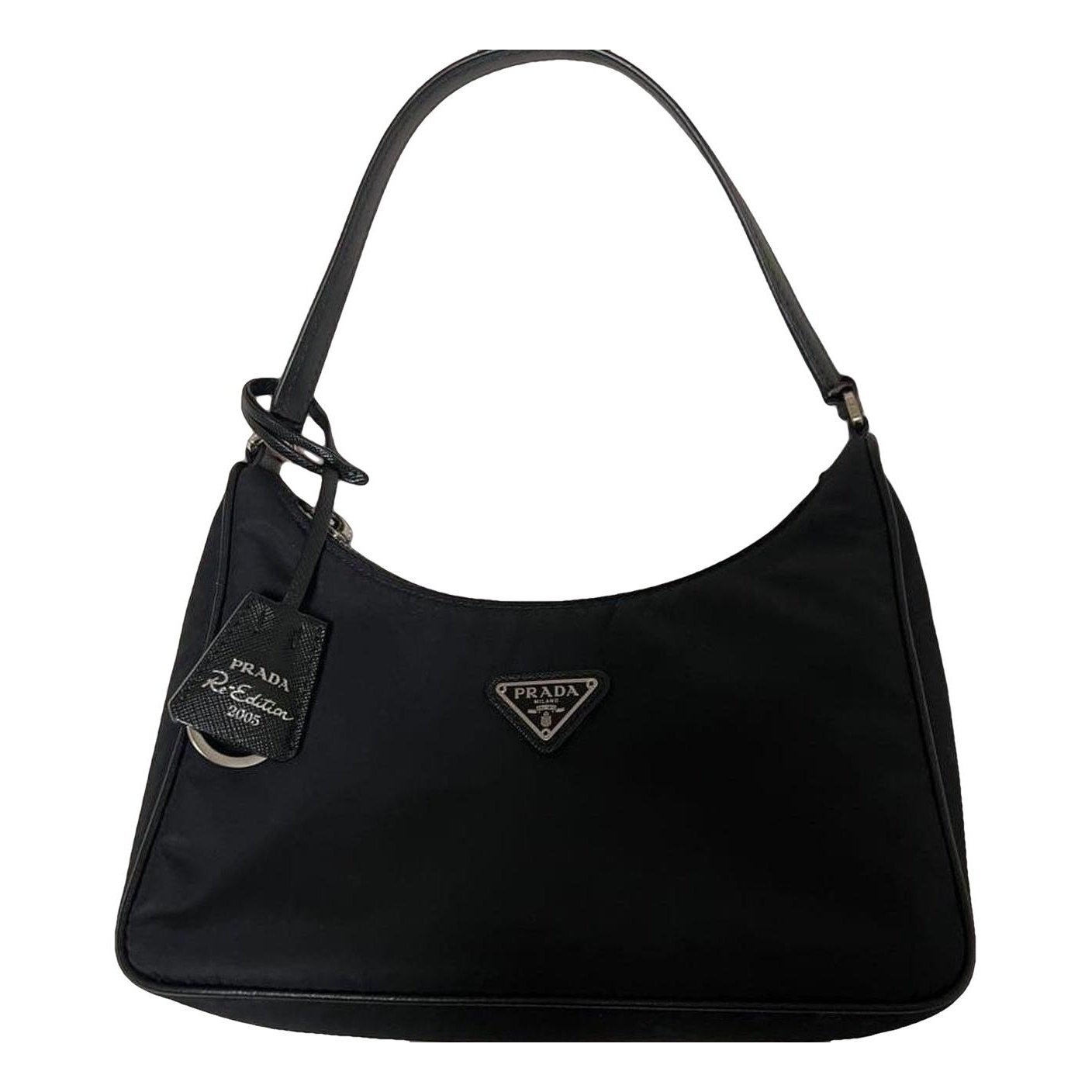 Re-edition cloth handbag