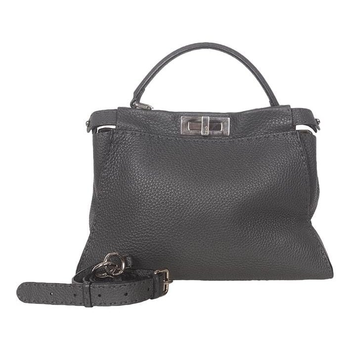 Peekaboo leather handbag