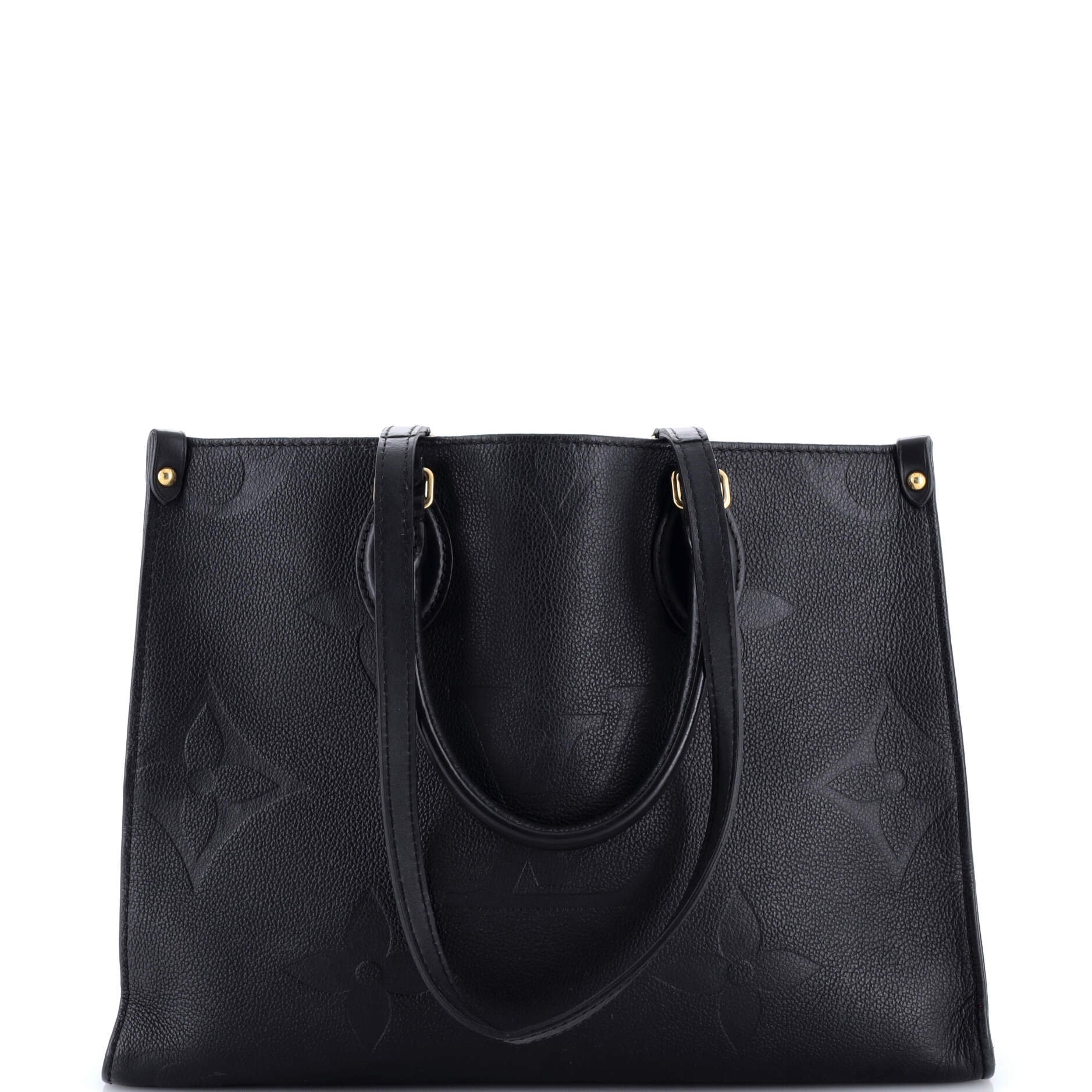 Leather tote