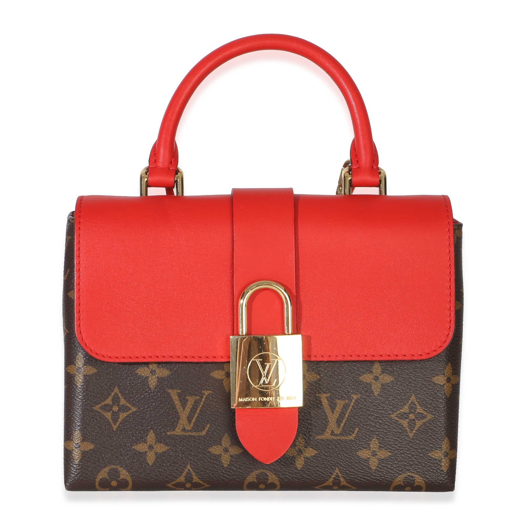 Louis Vuitton Locky BB cloth handbag