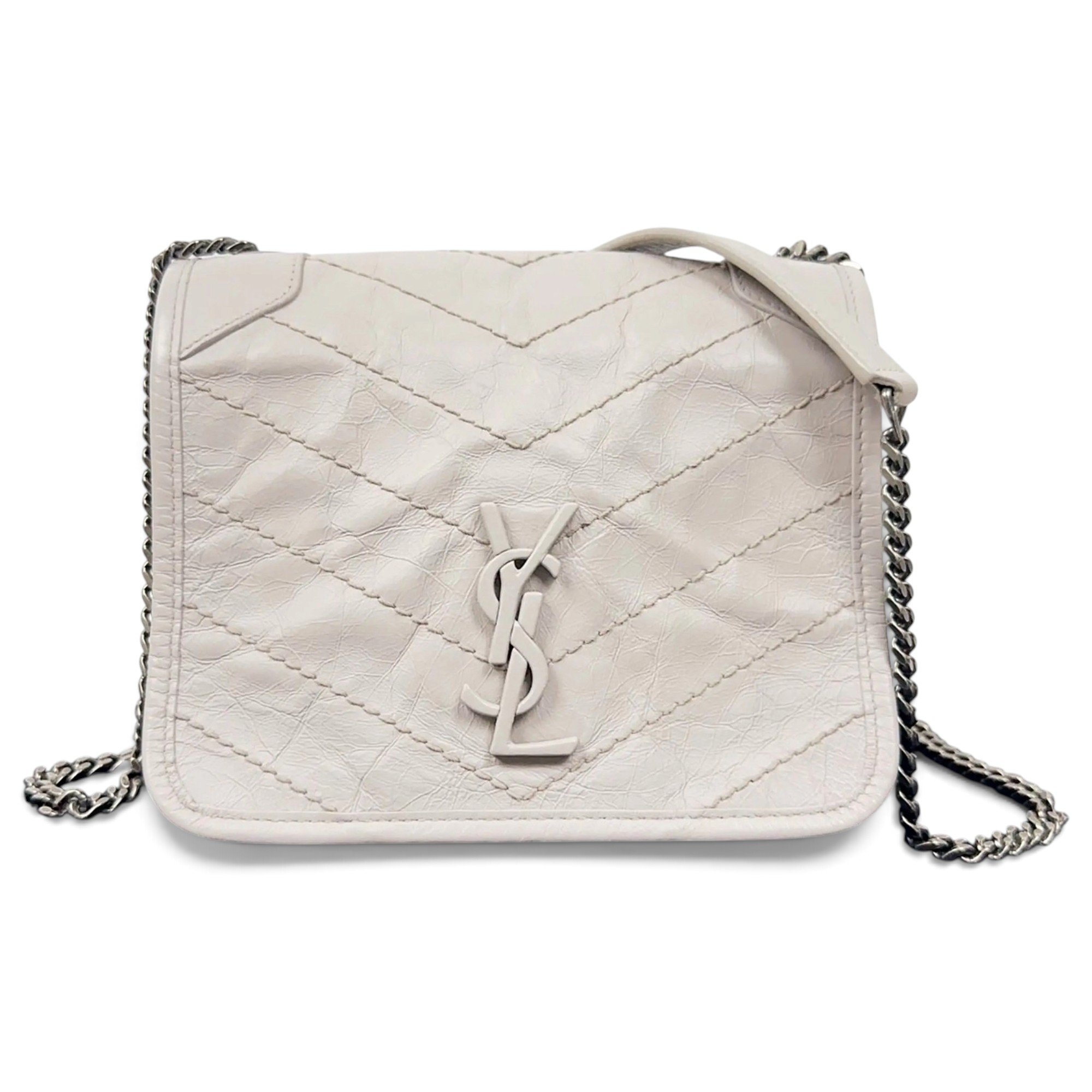 Niki leather crossbody bag